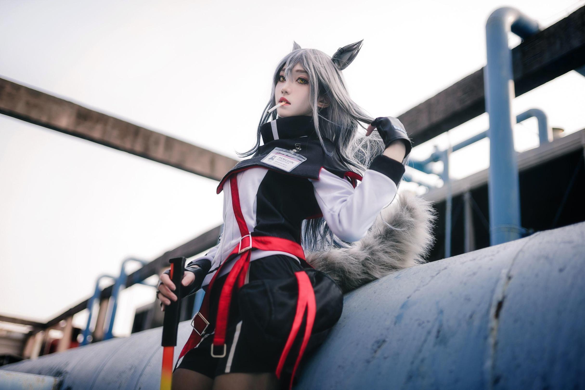 [网络美女] 南桃Momoko 得克萨斯常服高清手机美女壁纸8P