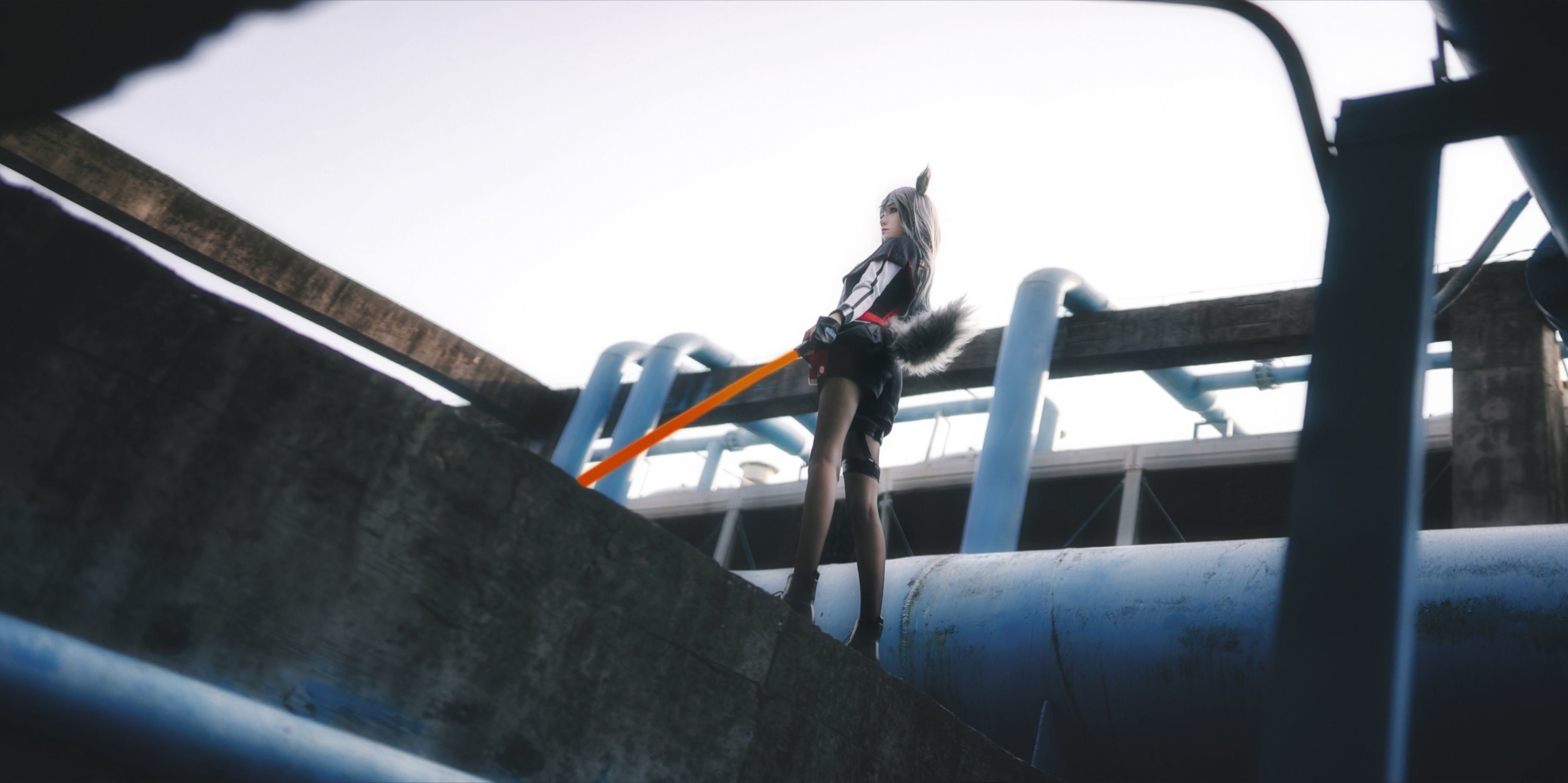 [网络美女] 南桃Momoko 得克萨斯常服高清手机美女壁纸10P