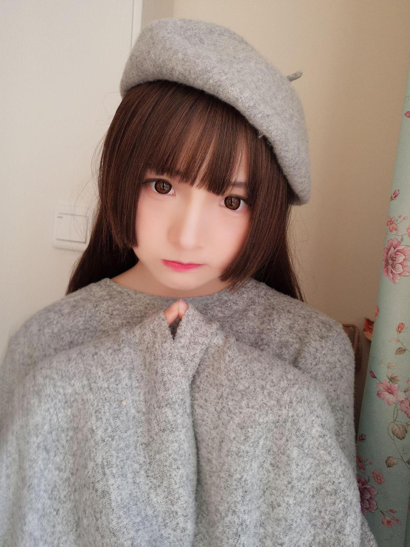 [网络美女] 古川kagura 鲨鱼画家高清手机美女壁纸4P