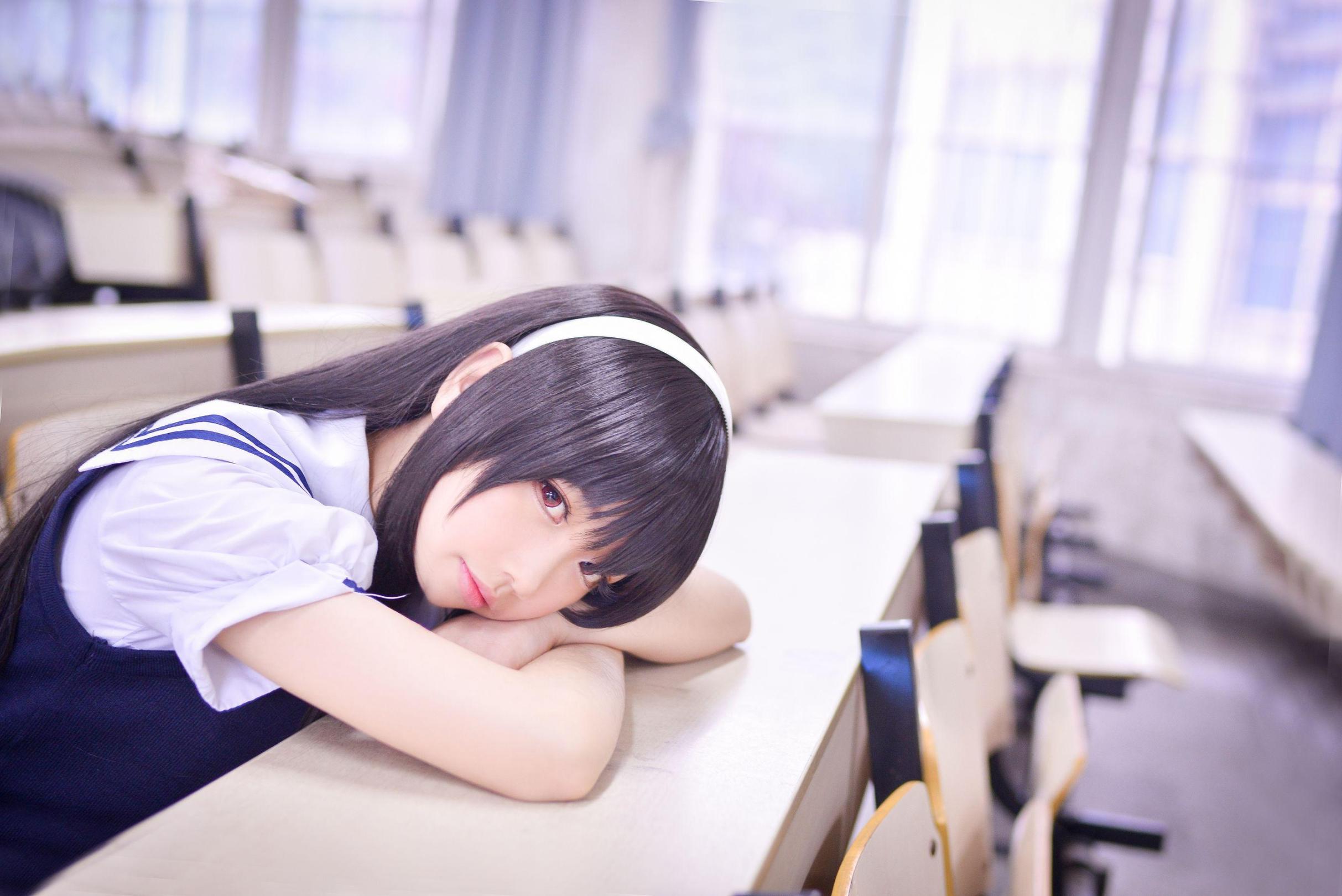 [网络美女] 雪琪 霞之丘诗羽高清手机美女壁纸11P