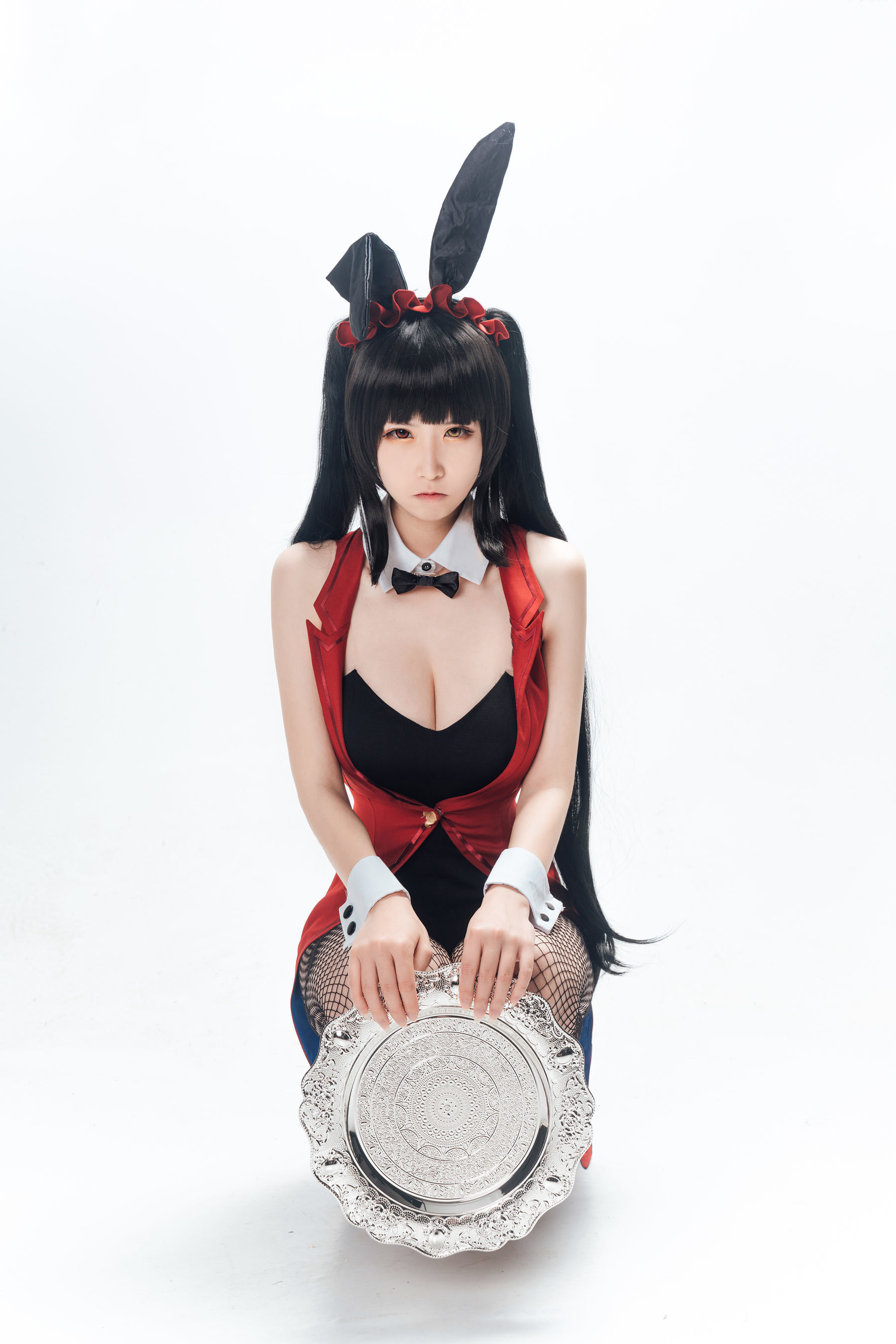 [网络美女] 爱老师_PhD 狂三 兔女郎高清手机美女壁纸6P