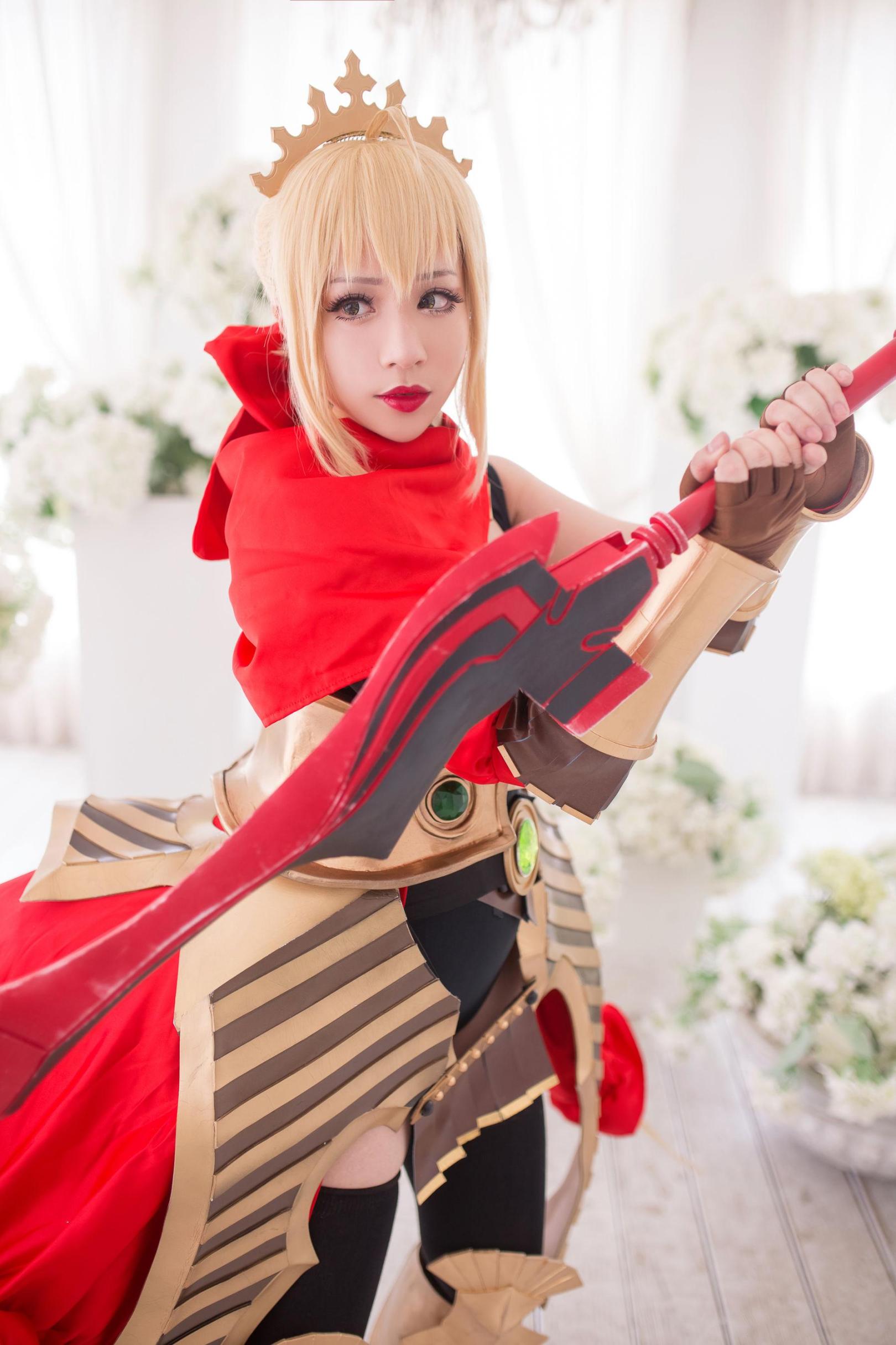 [网络美女] 千寻大人 尼禄 之 神话高清手机美女壁纸12P