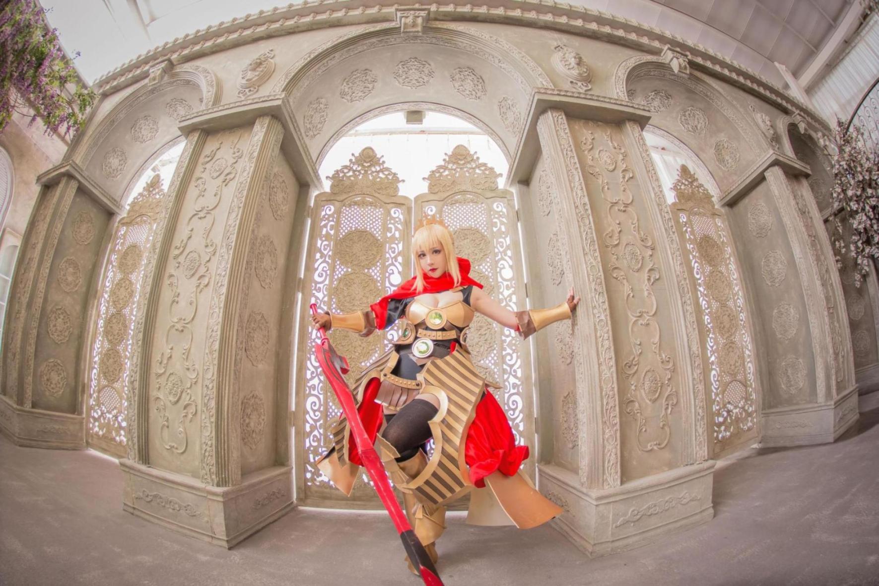 [网络美女] 千寻大人 尼禄 之 神话高清手机美女壁纸7P