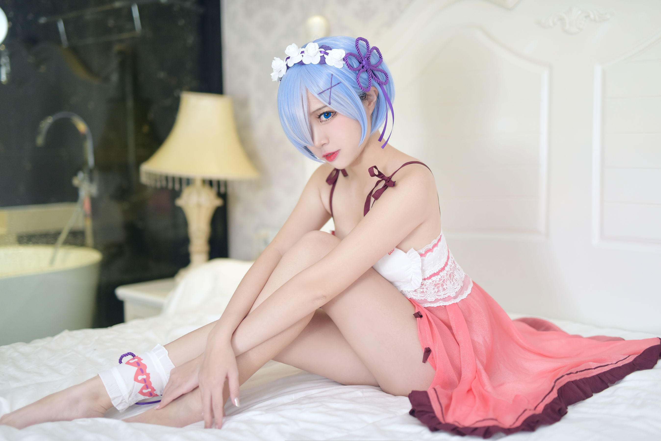 [网络美女] 二佐Nisa 蕾姆 高清手机美女壁纸