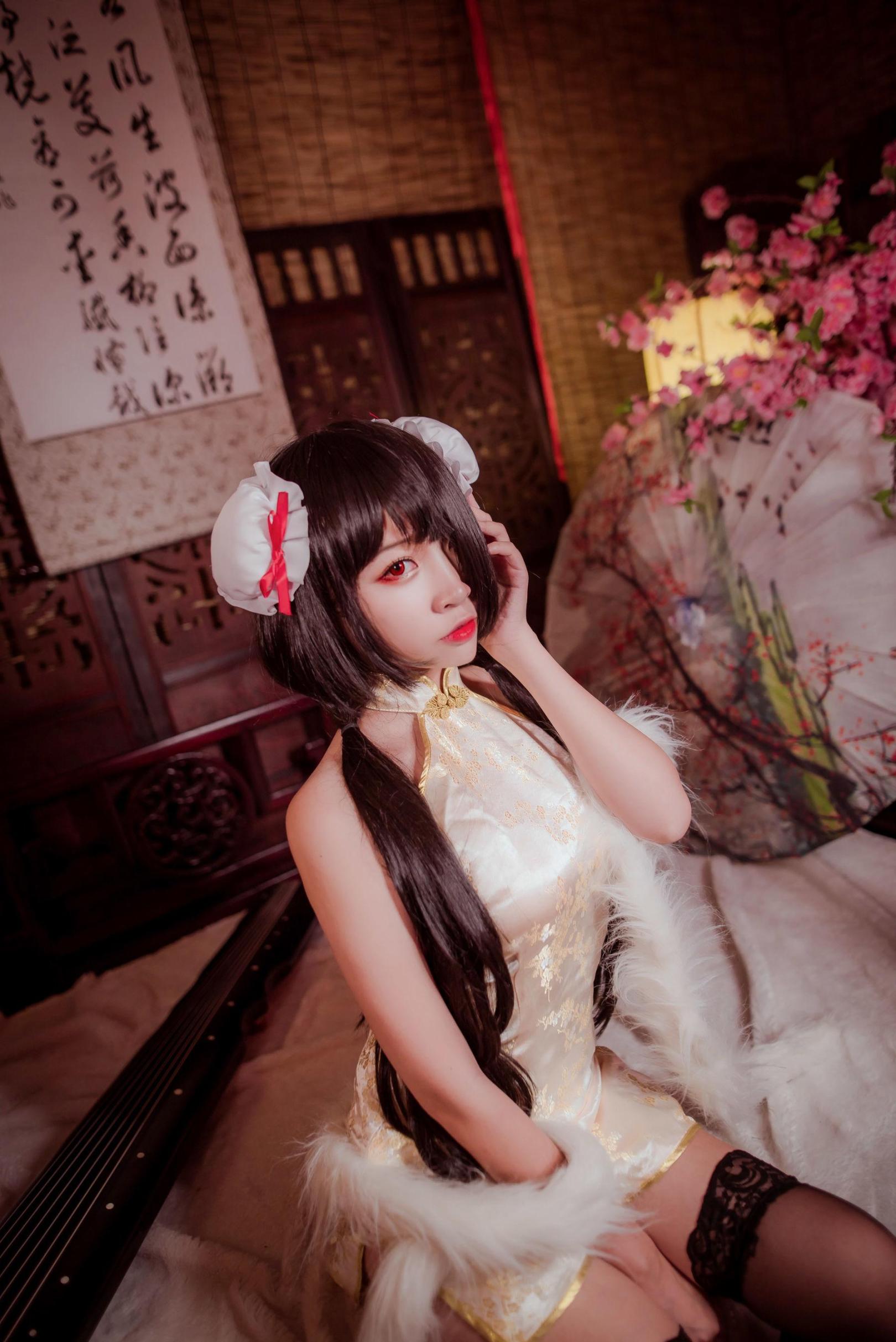 [网络美女] 二佐Nisa 狂三旗袍 高清手机美女壁纸