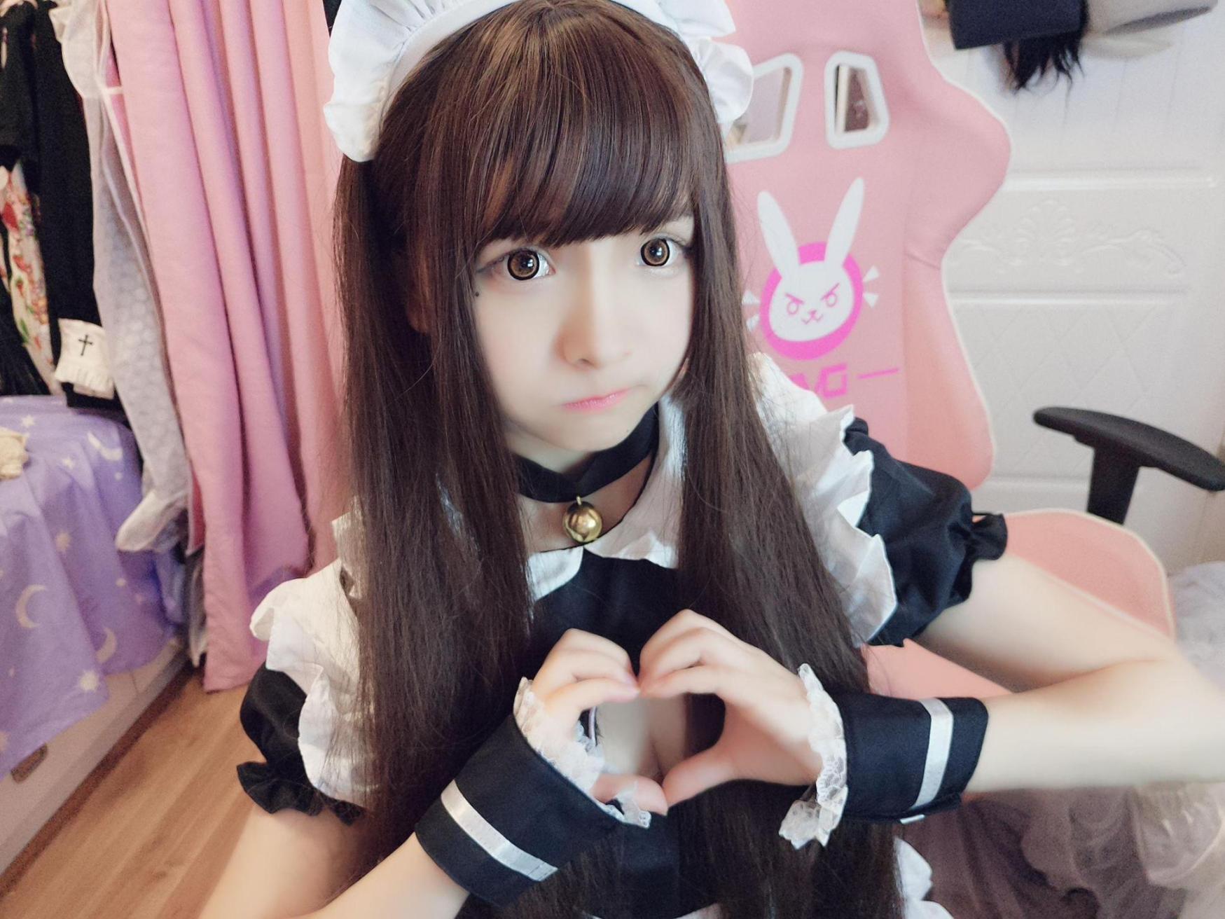 [网络美女] 古川kagura 女仆高清手机美女壁纸9P