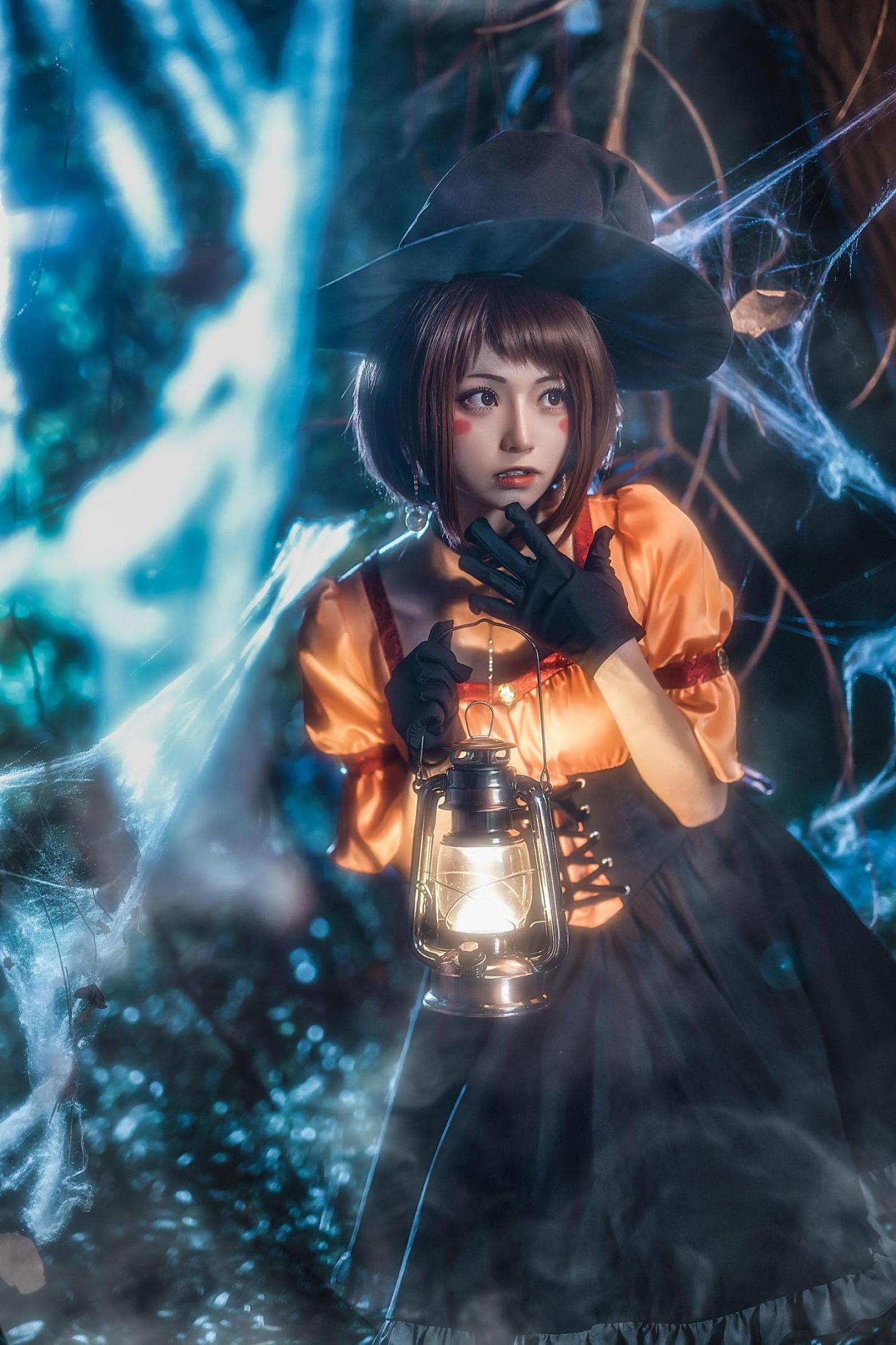 [网络美女] 绮太郎 我的英雄学院 万圣节高清手机美女壁纸7P