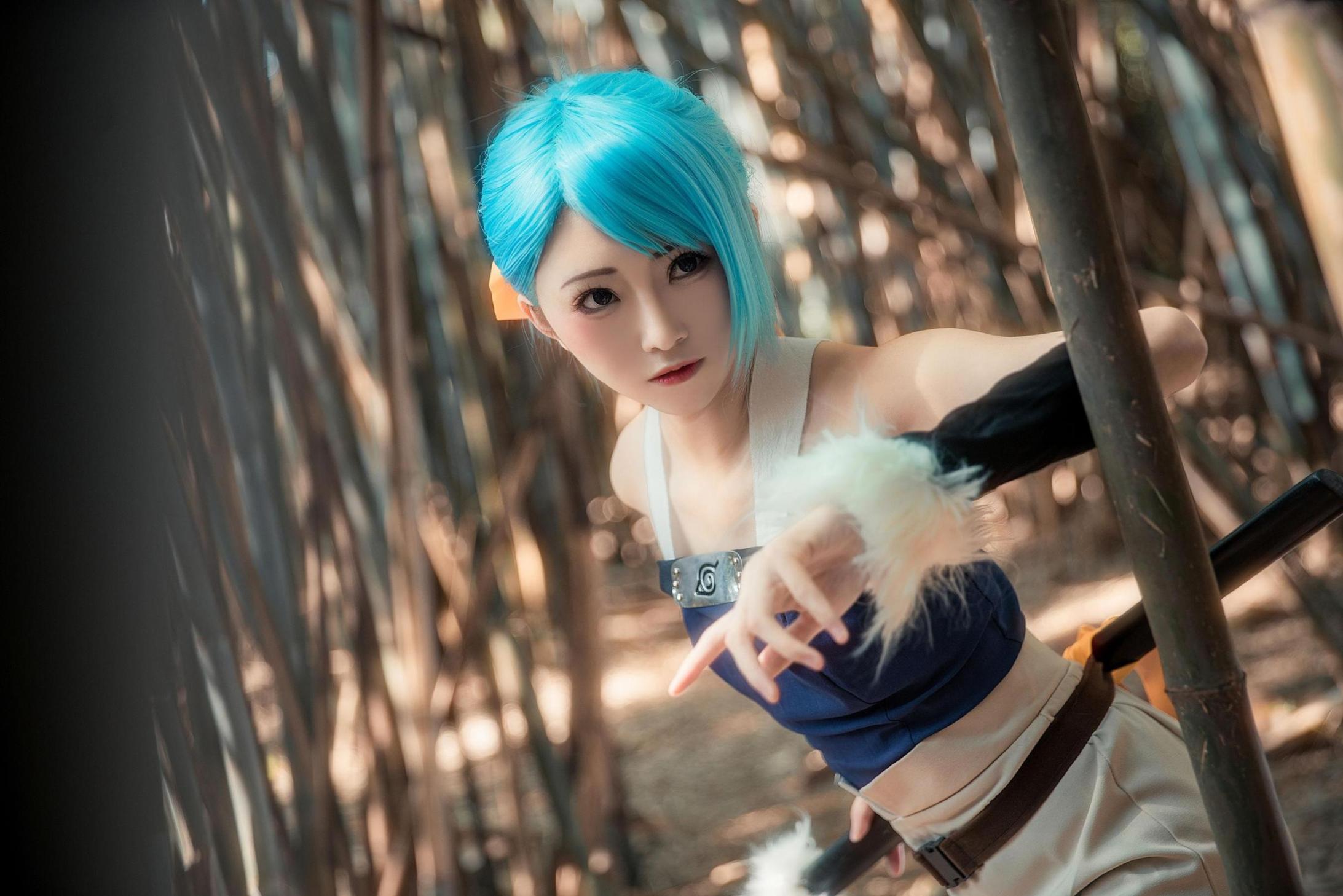 [网络美女] 绮太郎 火影忍者 碧蓝之牙高清手机美女壁纸8P