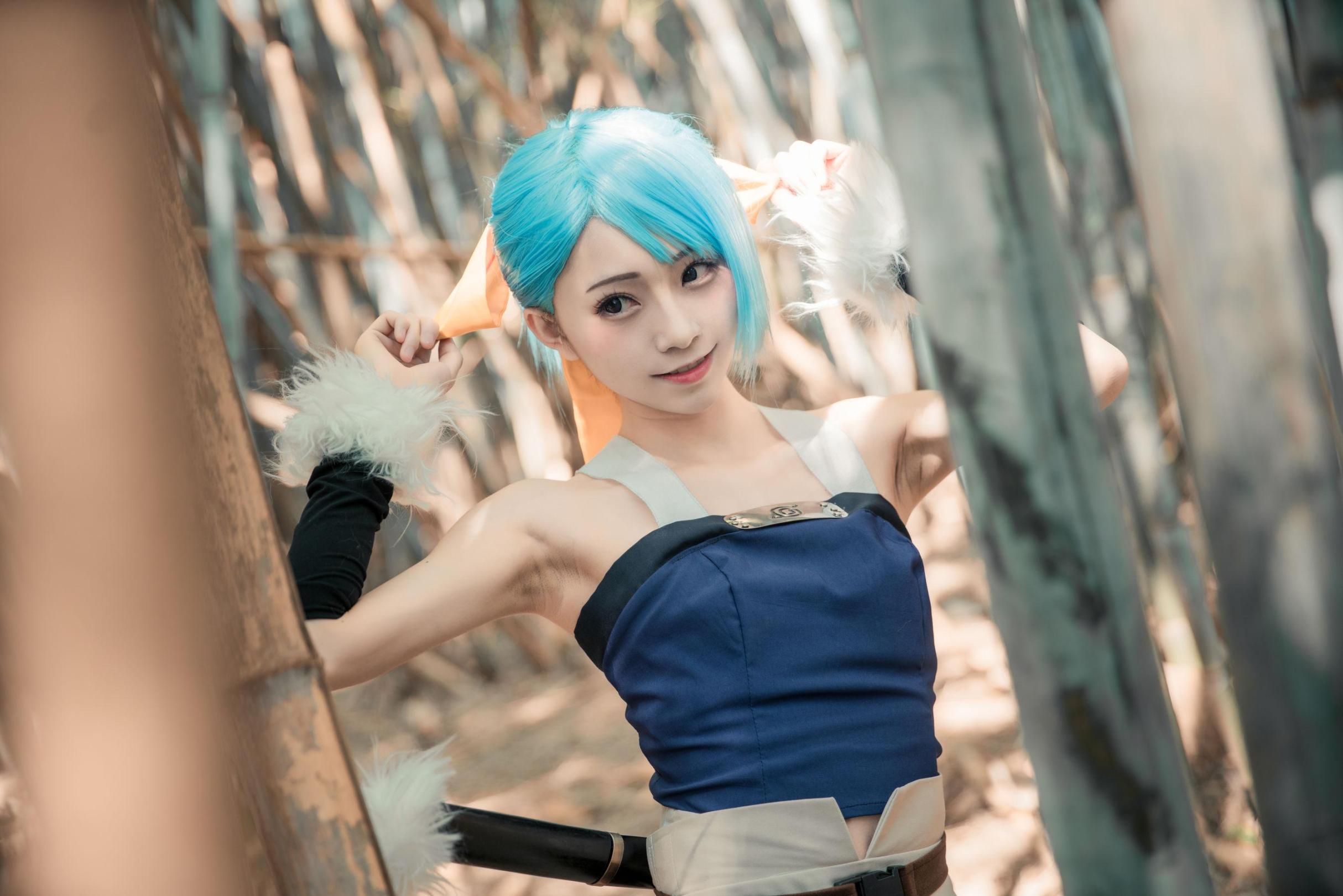 [网络美女] 绮太郎 火影忍者 碧蓝之牙高清手机美女壁纸23P