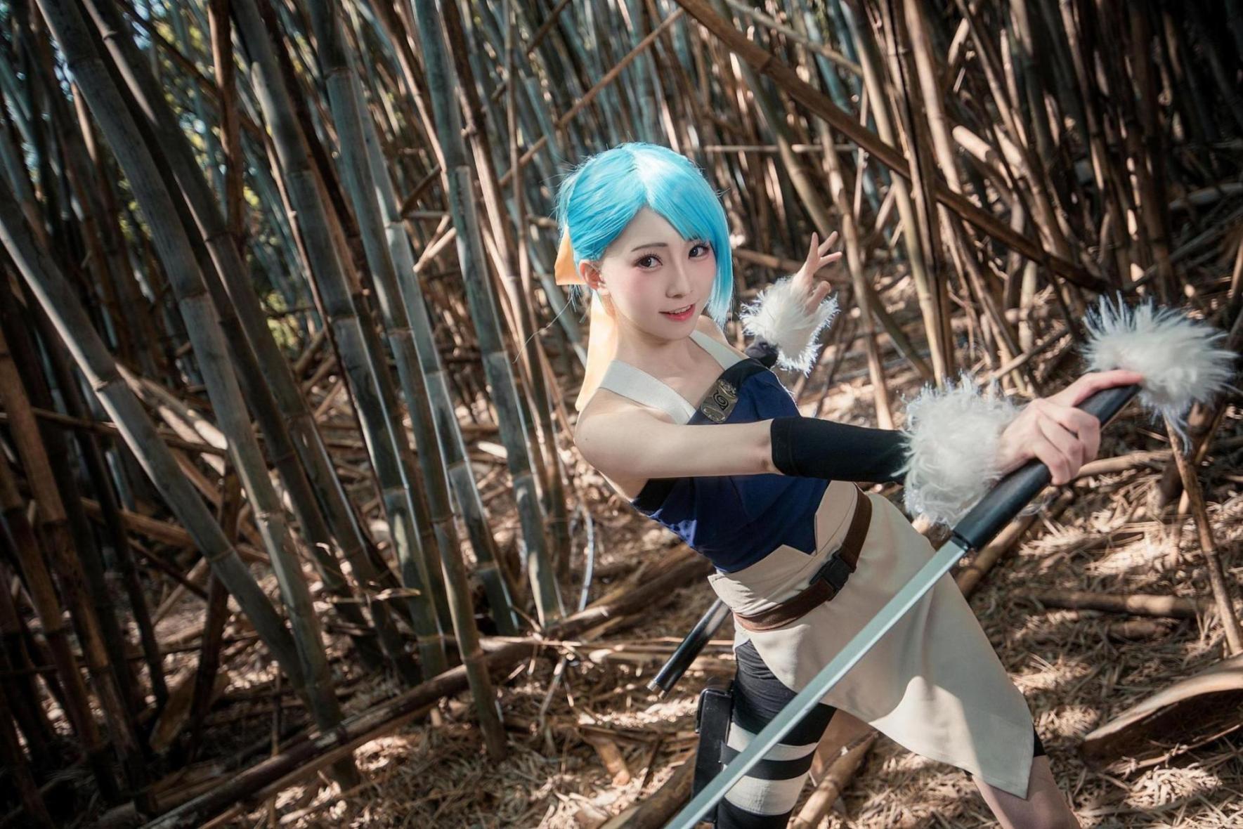 [网络美女] 绮太郎 火影忍者 碧蓝之牙高清手机美女壁纸24P