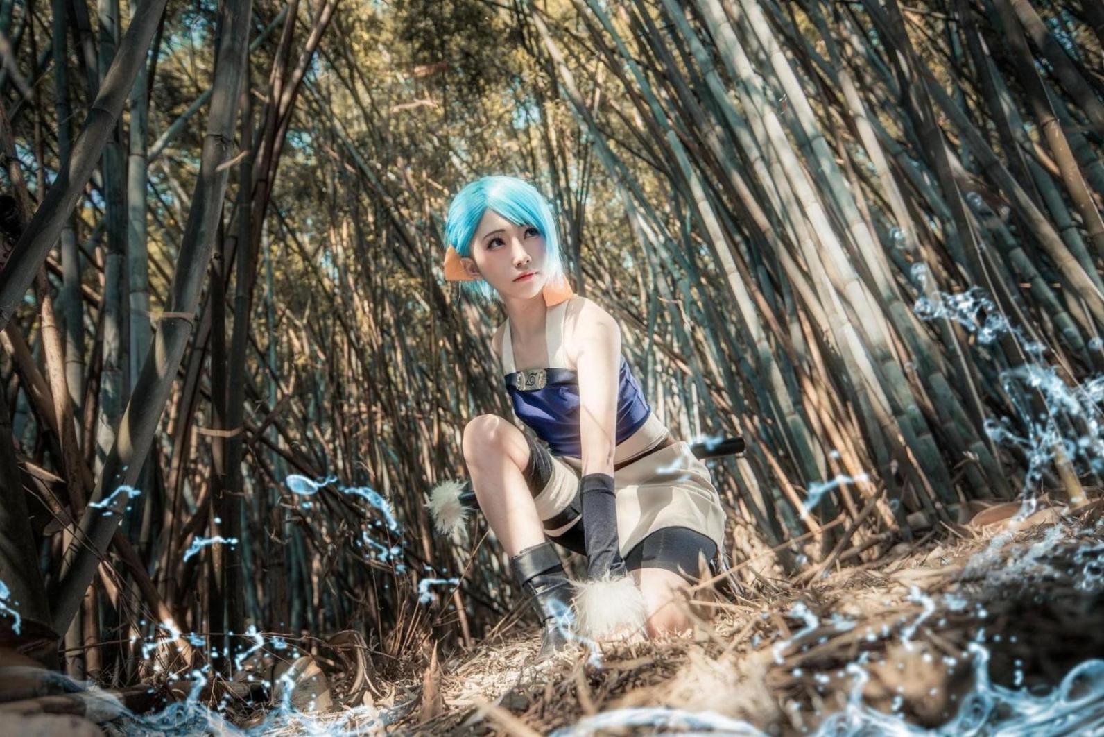 [网络美女] 绮太郎 火影忍者 碧蓝之牙高清手机美女壁纸28P