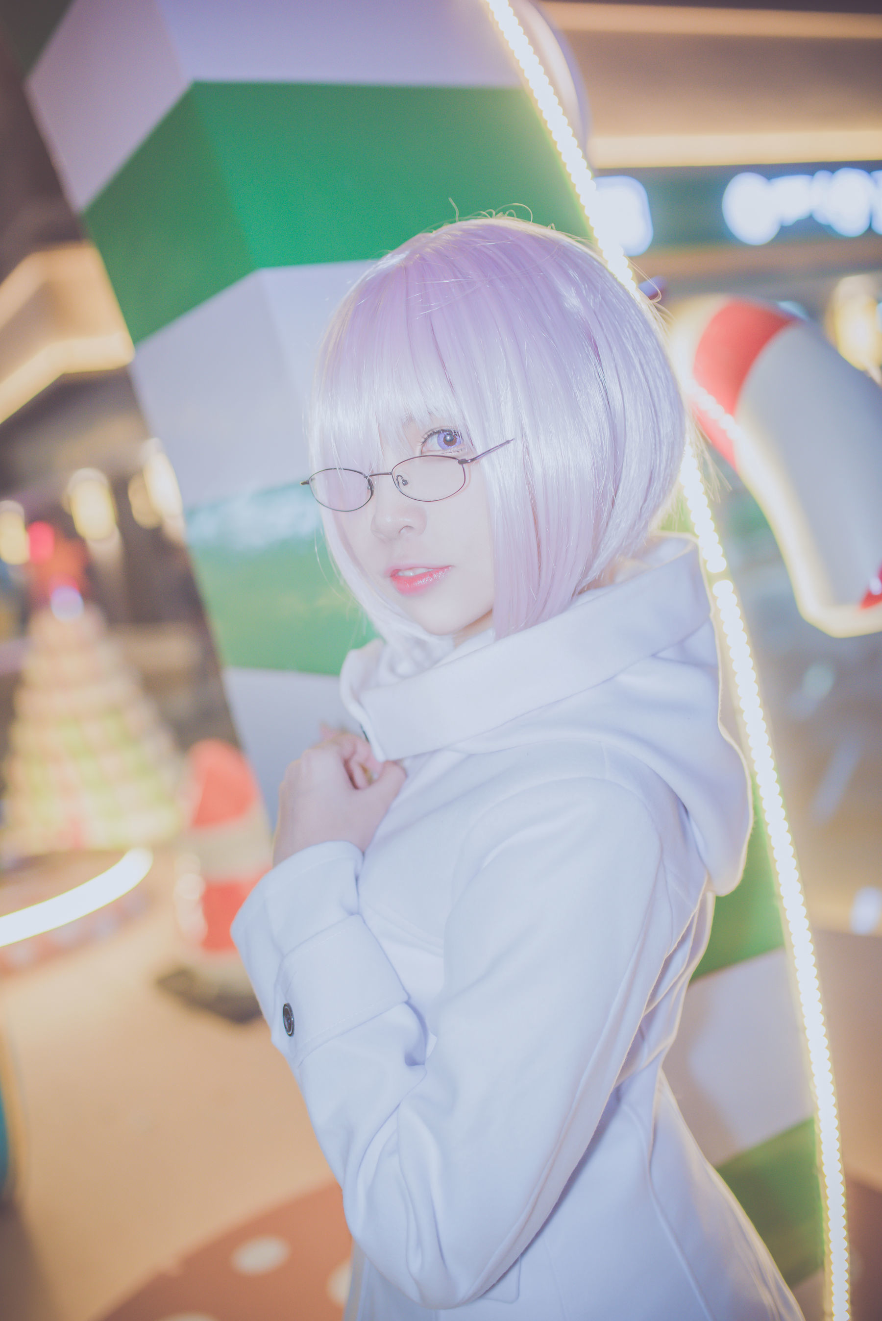 [网络美女] 二佐Nisa 玛修外拍高清手机美女壁纸10P