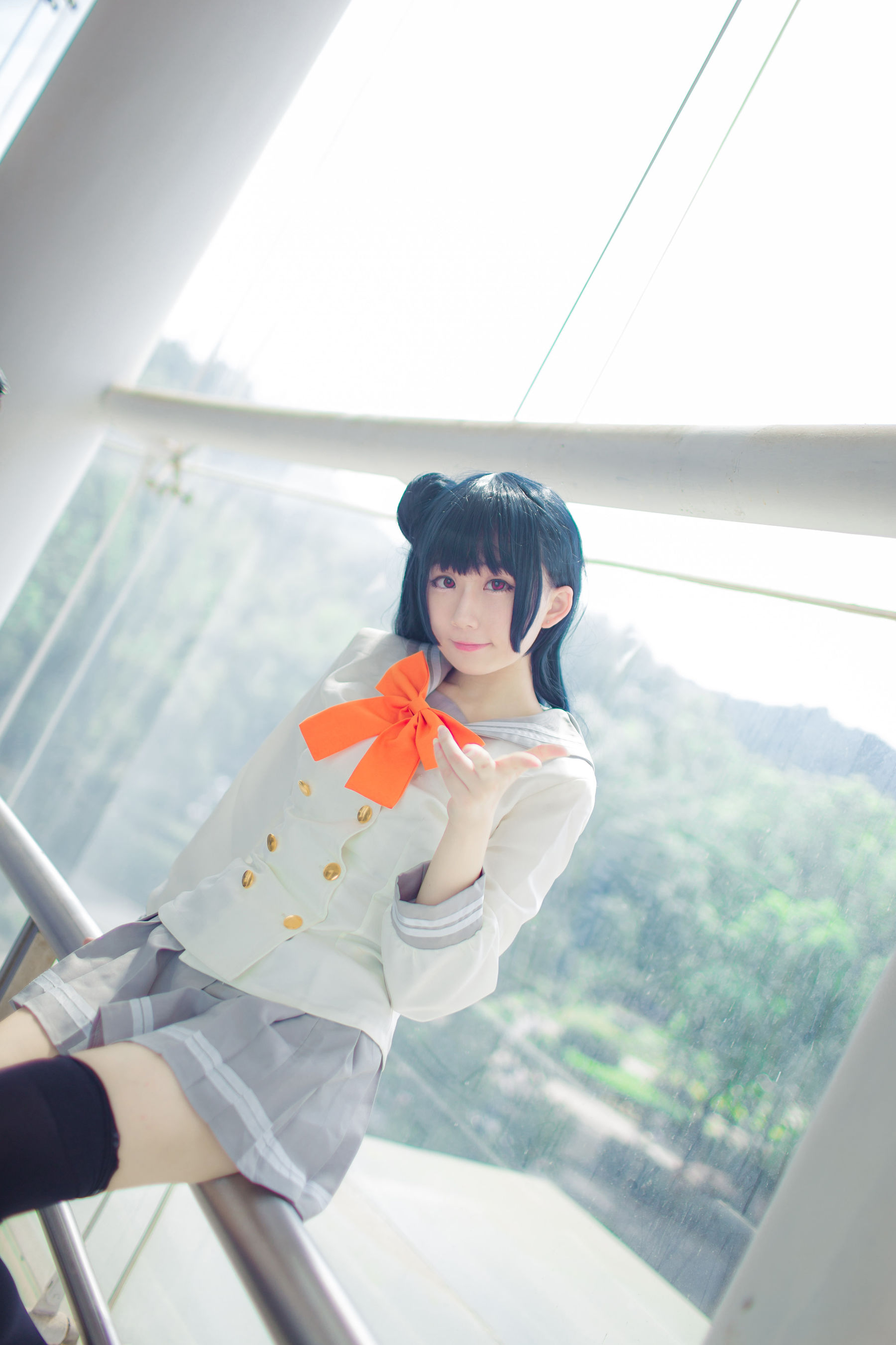 [网络美女] 浅野菌子 LoveLive!Sunshine!! 津岛善子高清手机美女壁纸18P