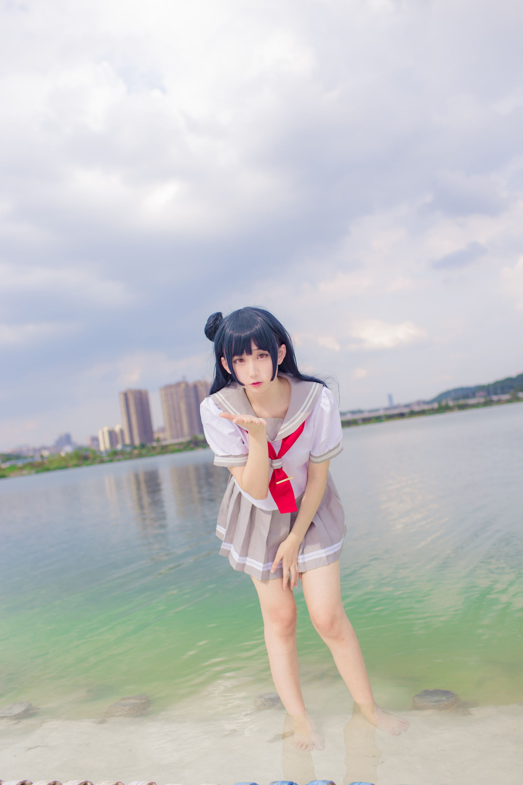 [网络美女] 浅野菌子 LoveLive!Sunshine!! 津岛善子高清手机美女壁纸22P