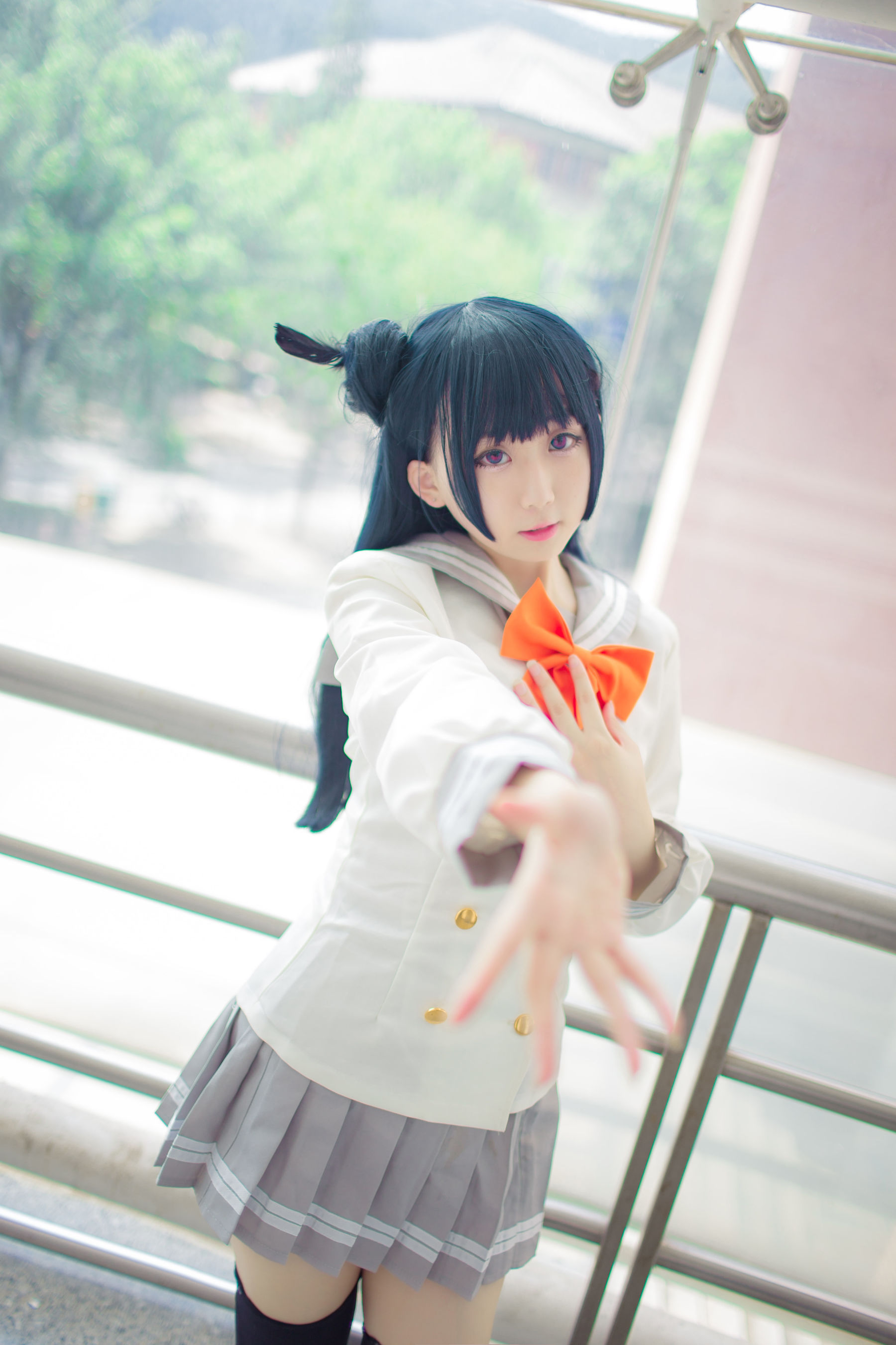 [网络美女] 浅野菌子 LoveLive!Sunshine!! 津岛善子高清手机美女壁纸10P