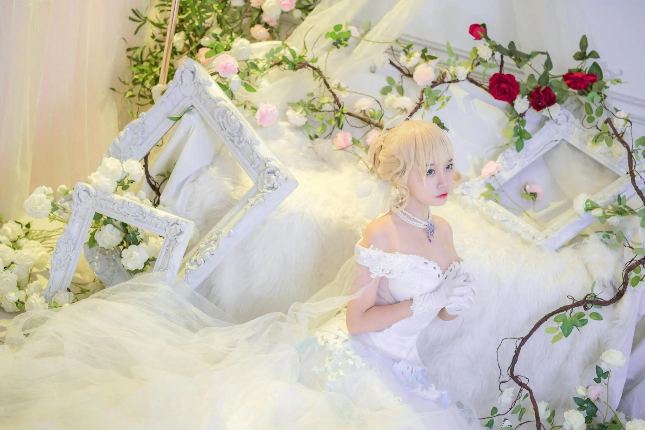 二佐Nisa 花嫁高清写真3P