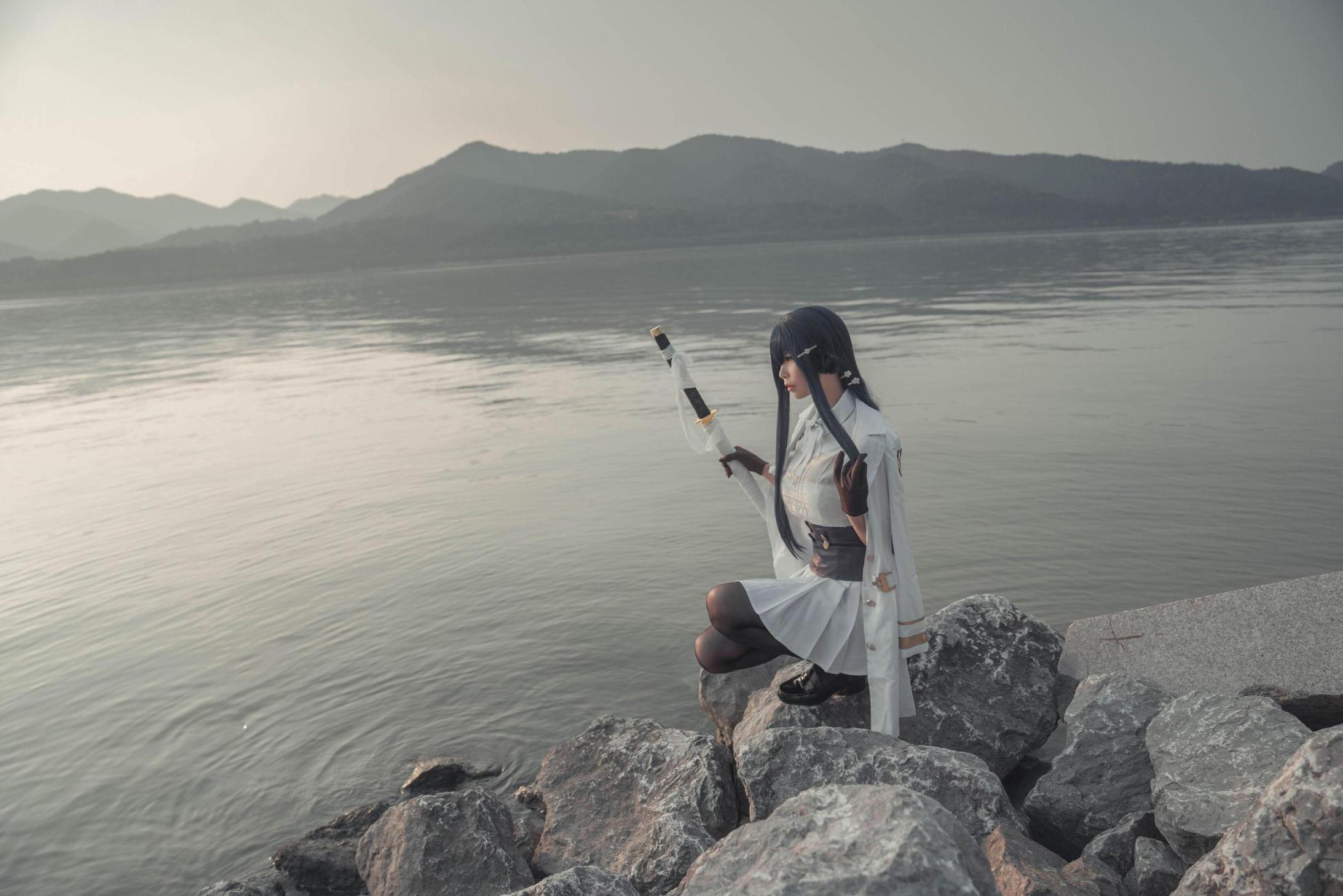 [网络美女] 爱老师_PhD 碧蓝航线 吾妻高清手机美女壁纸9P