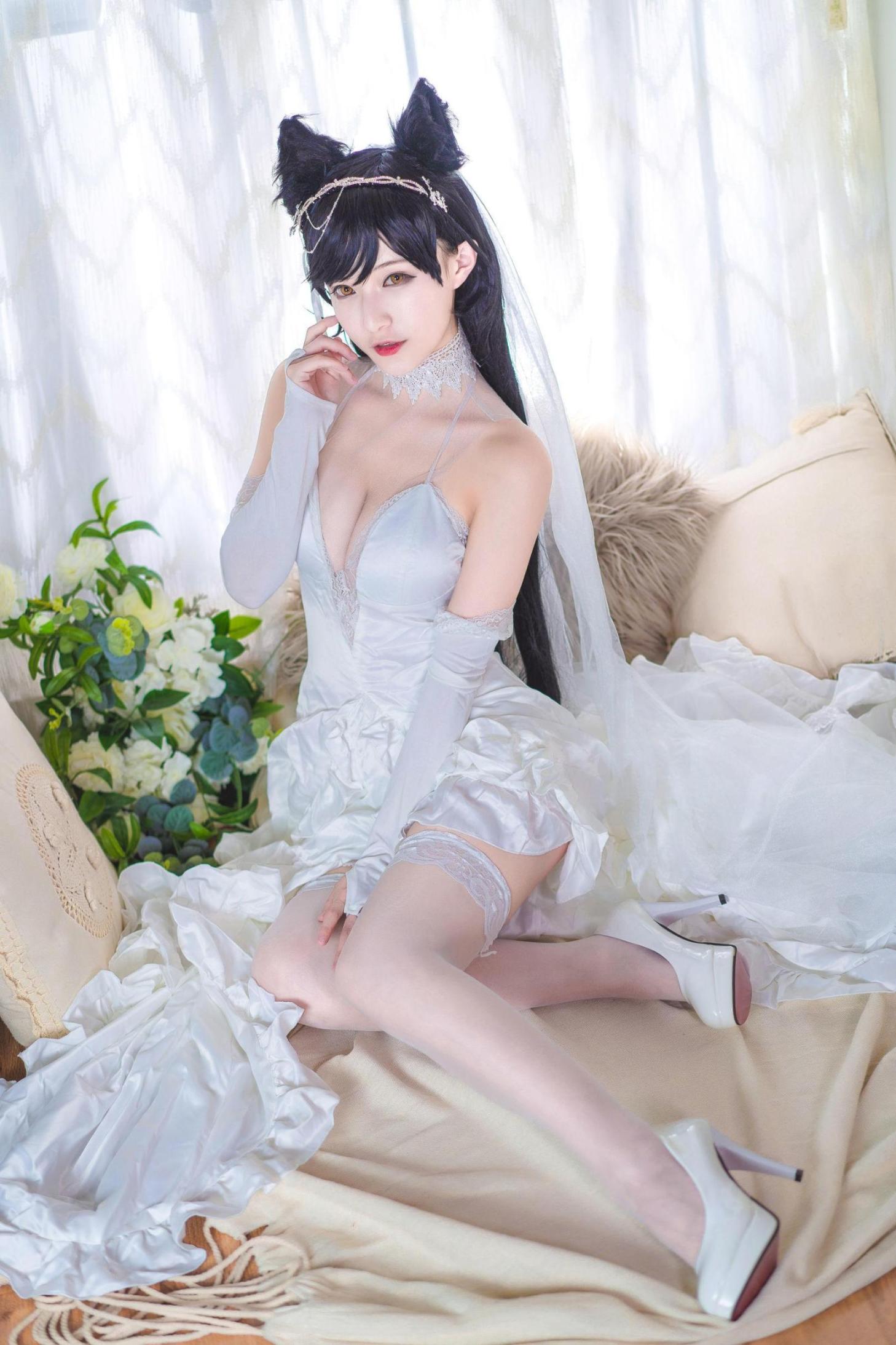 [网络美女] 铁板烧鬼舞w 爱宕 高清手机美女壁纸