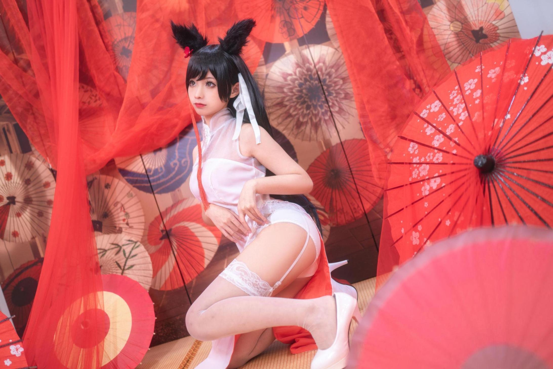 [网络美女] 蠢沫沫 爱宕习字 高清手机美女壁纸