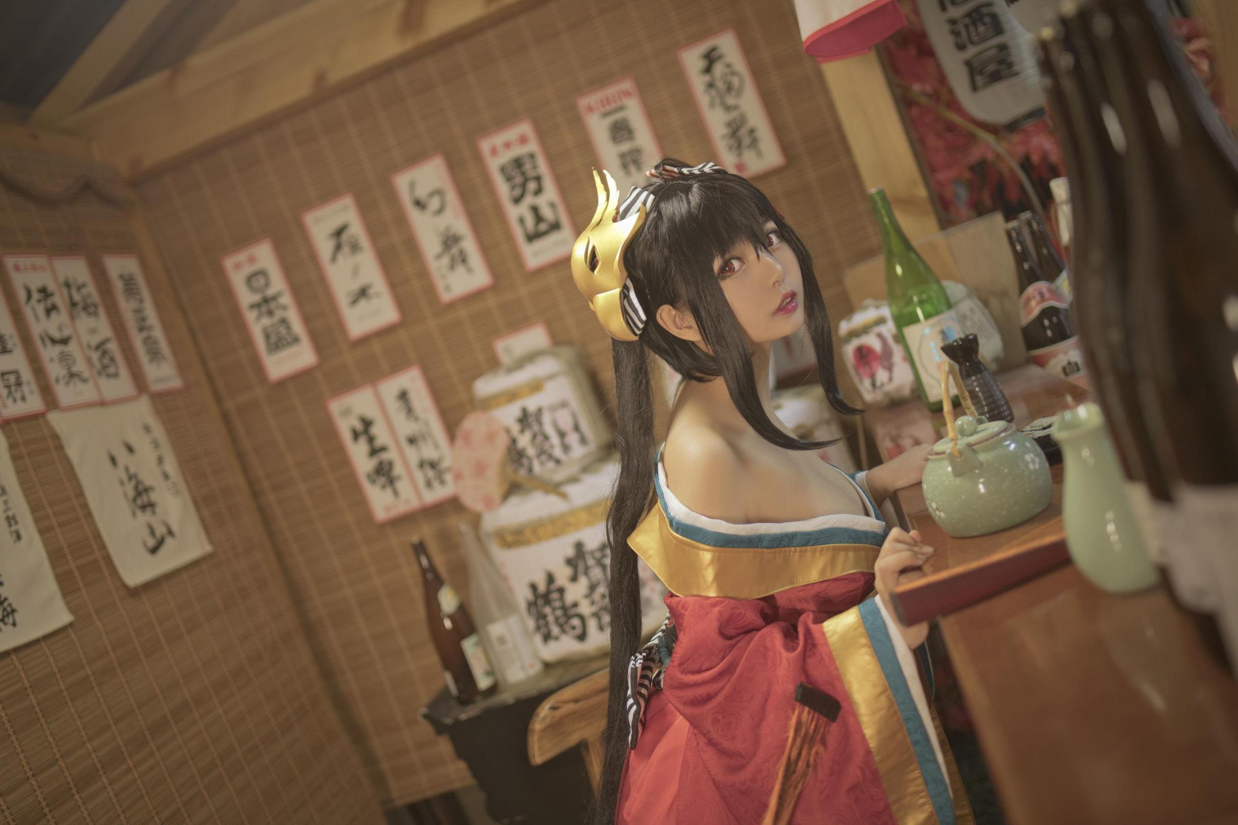 [网络美女] 黑猫猫OvO 大凤高清手机美女壁纸3P