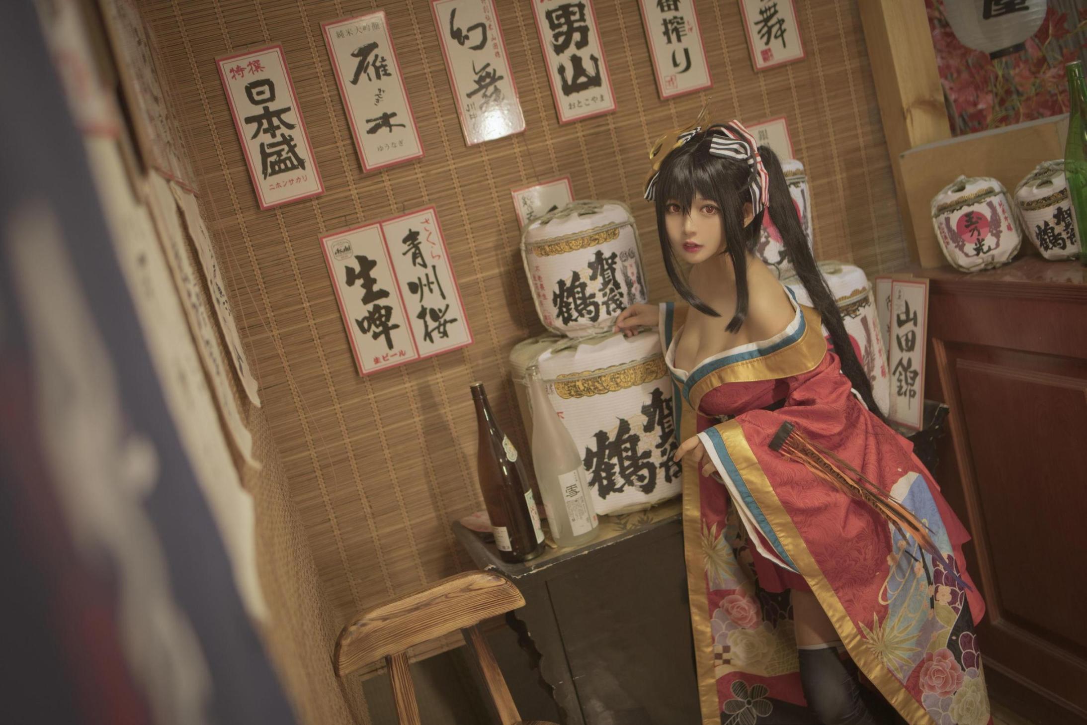 [网络美女] 黑猫猫OvO 大凤高清手机美女壁纸8P