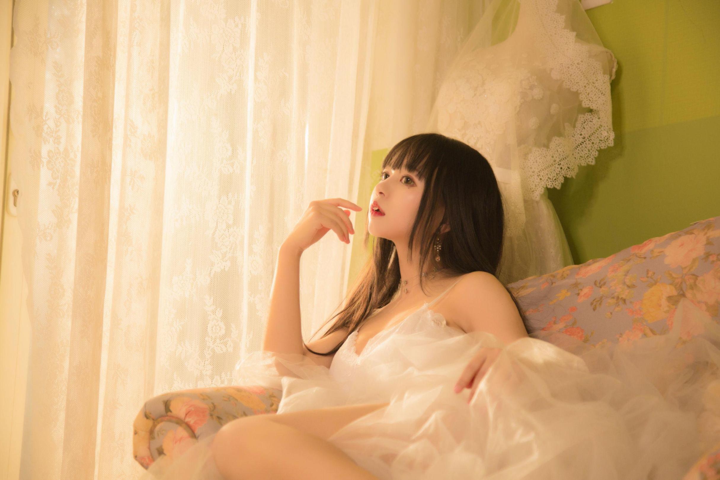 [网络美女] 黑猫猫OvO 少女高清手机美女壁纸8P