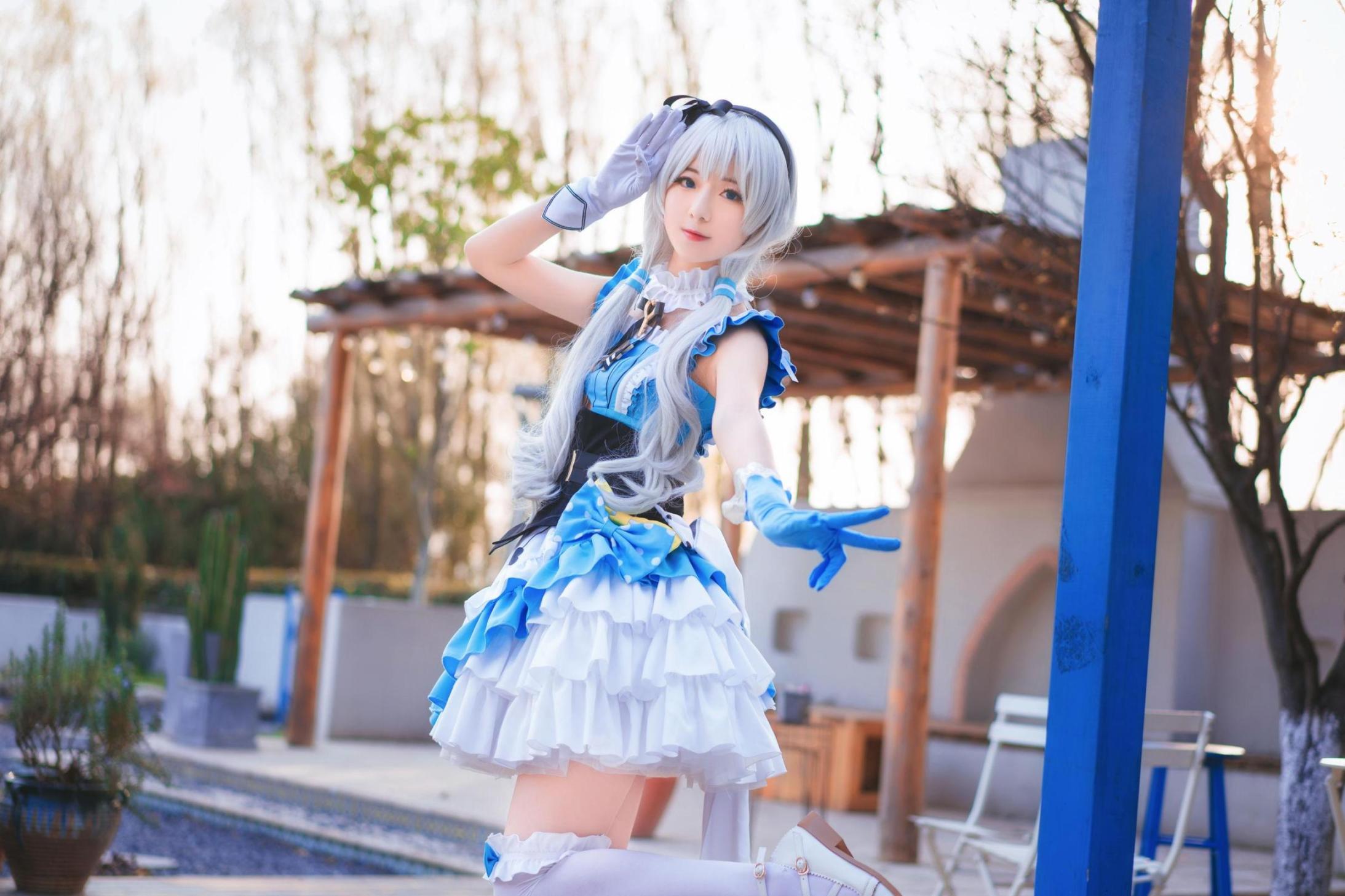 [网络美女] 弥音音ww 德丽莎高清手机美女壁纸14P