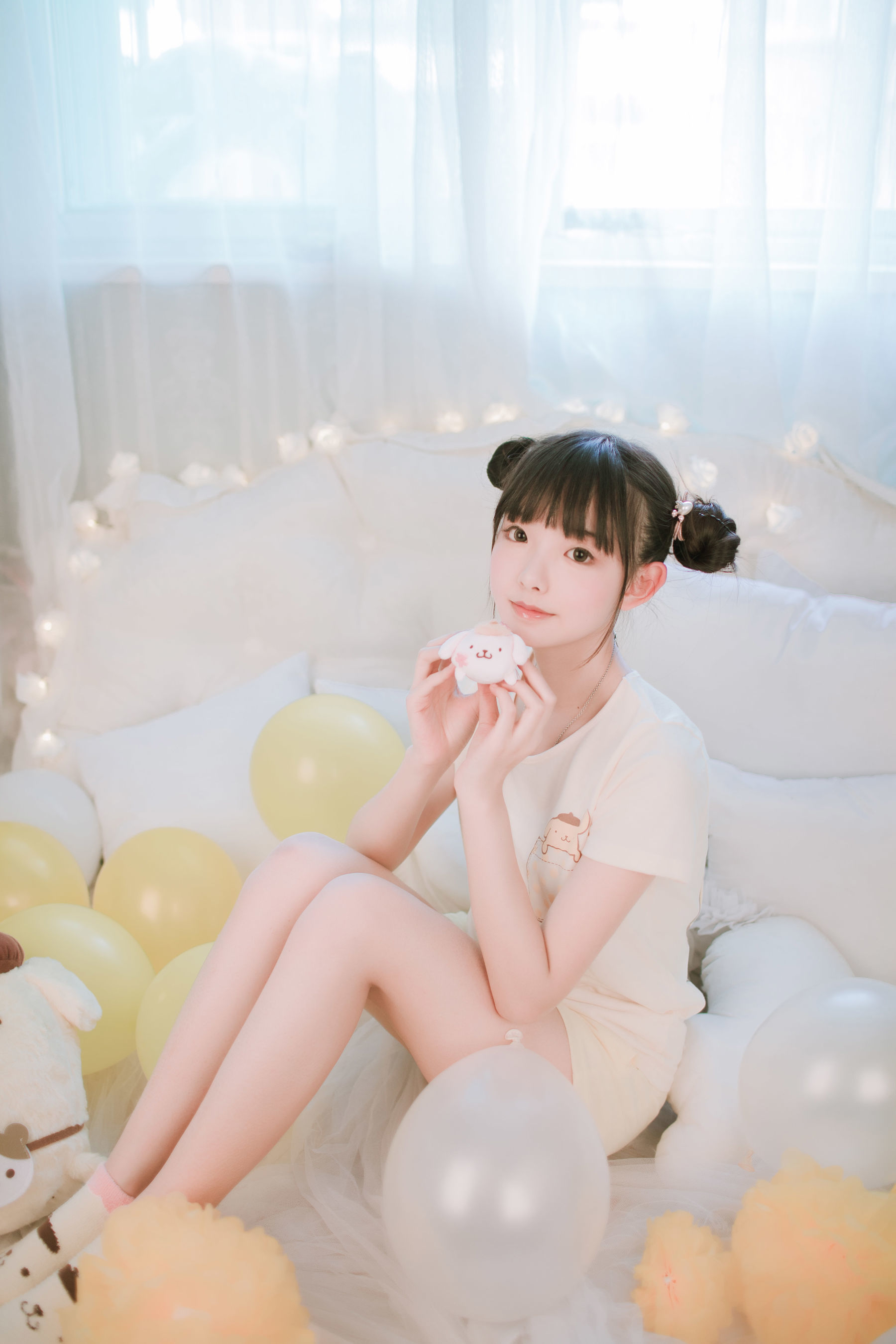 [网络美女] -樱群- 布丁狗高清手机美女壁纸2P