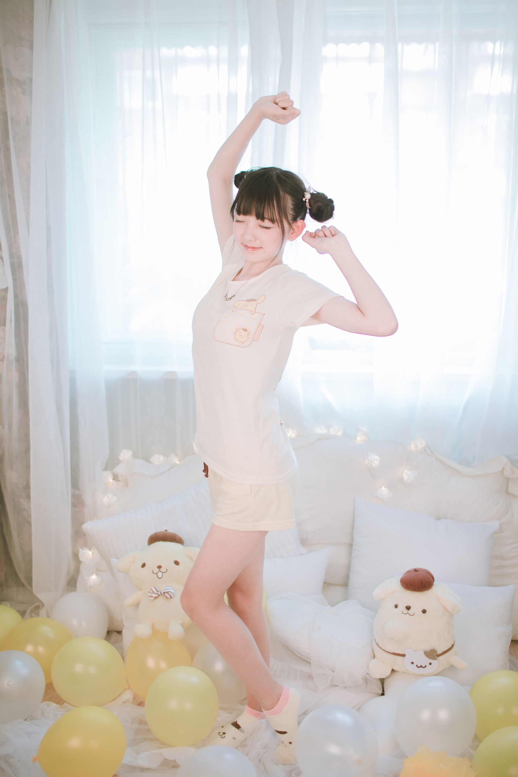 [网络美女] -樱群- 布丁狗高清手机美女壁纸9P