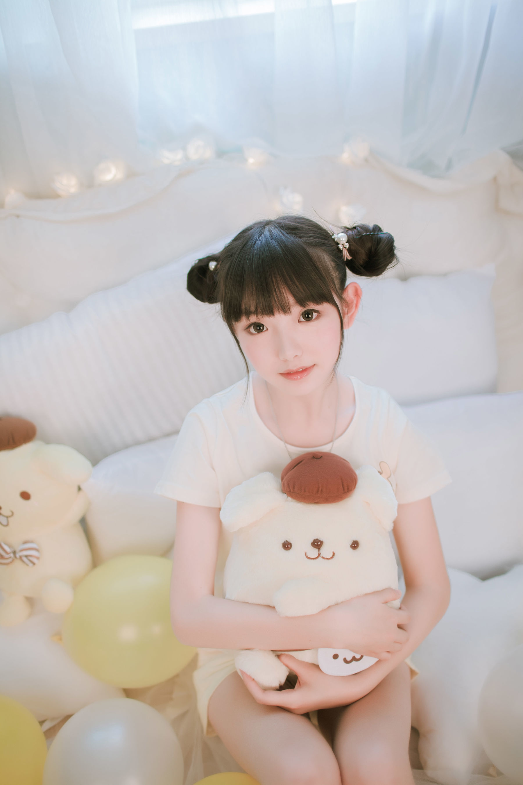 [网络美女] -樱群- 布丁狗高清手机美女壁纸12P