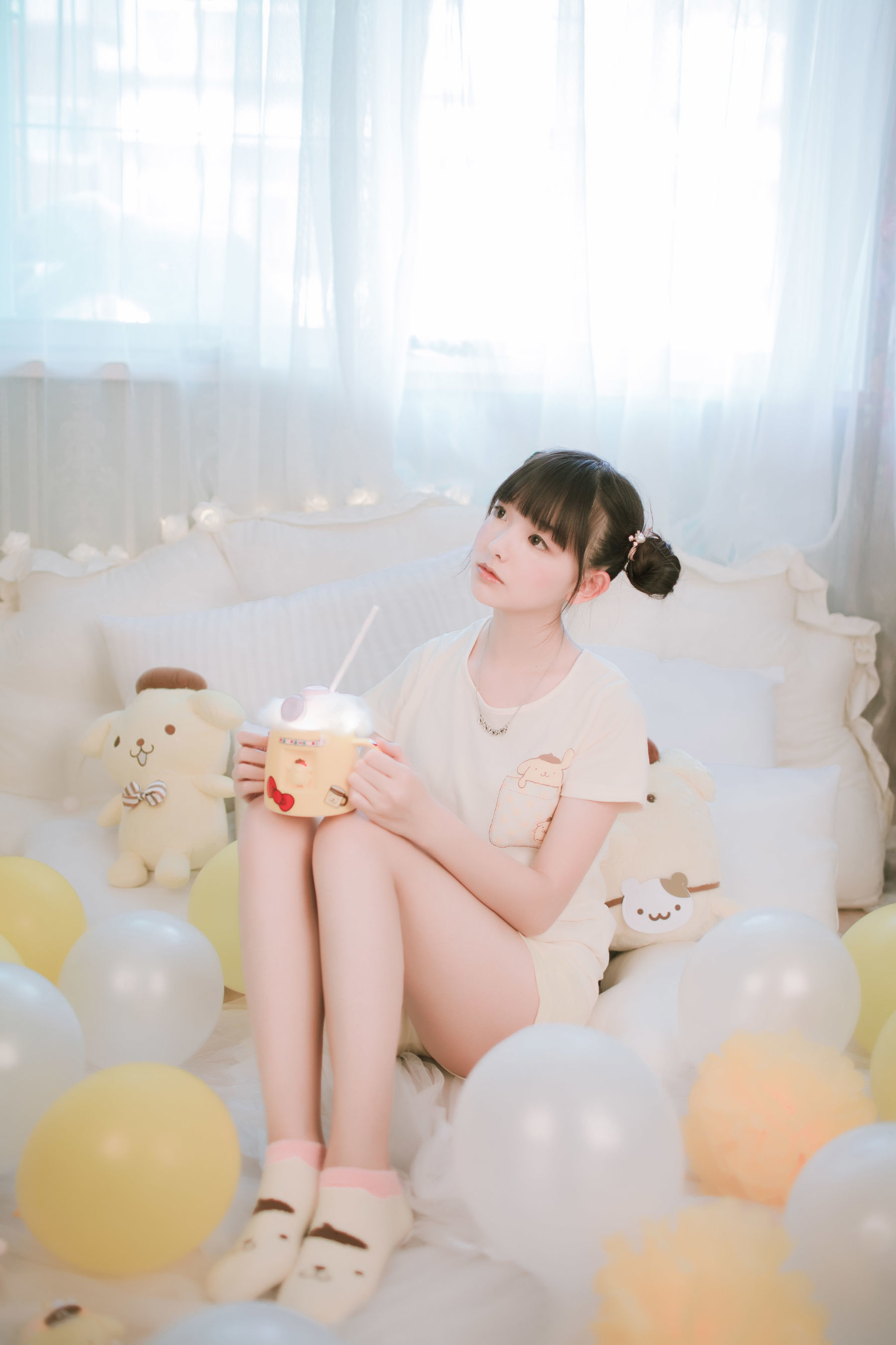 [网络美女] -樱群- 布丁狗高清手机美女壁纸16P