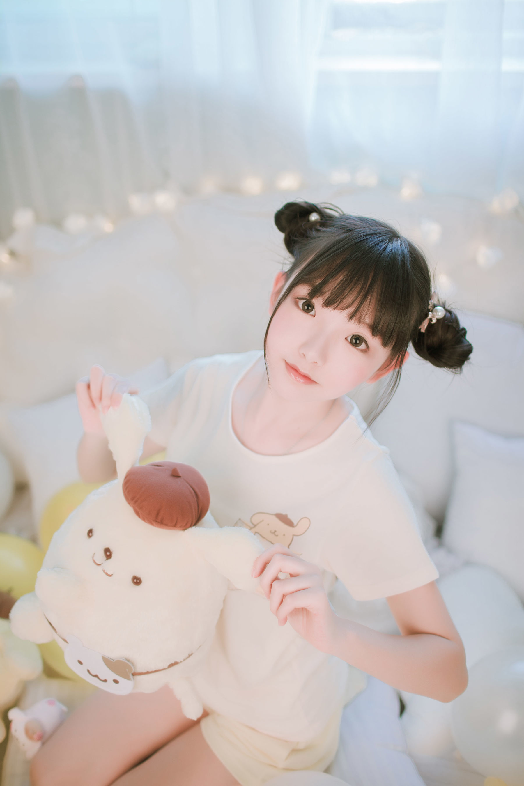 [网络美女] -樱群- 布丁狗高清手机美女壁纸7P