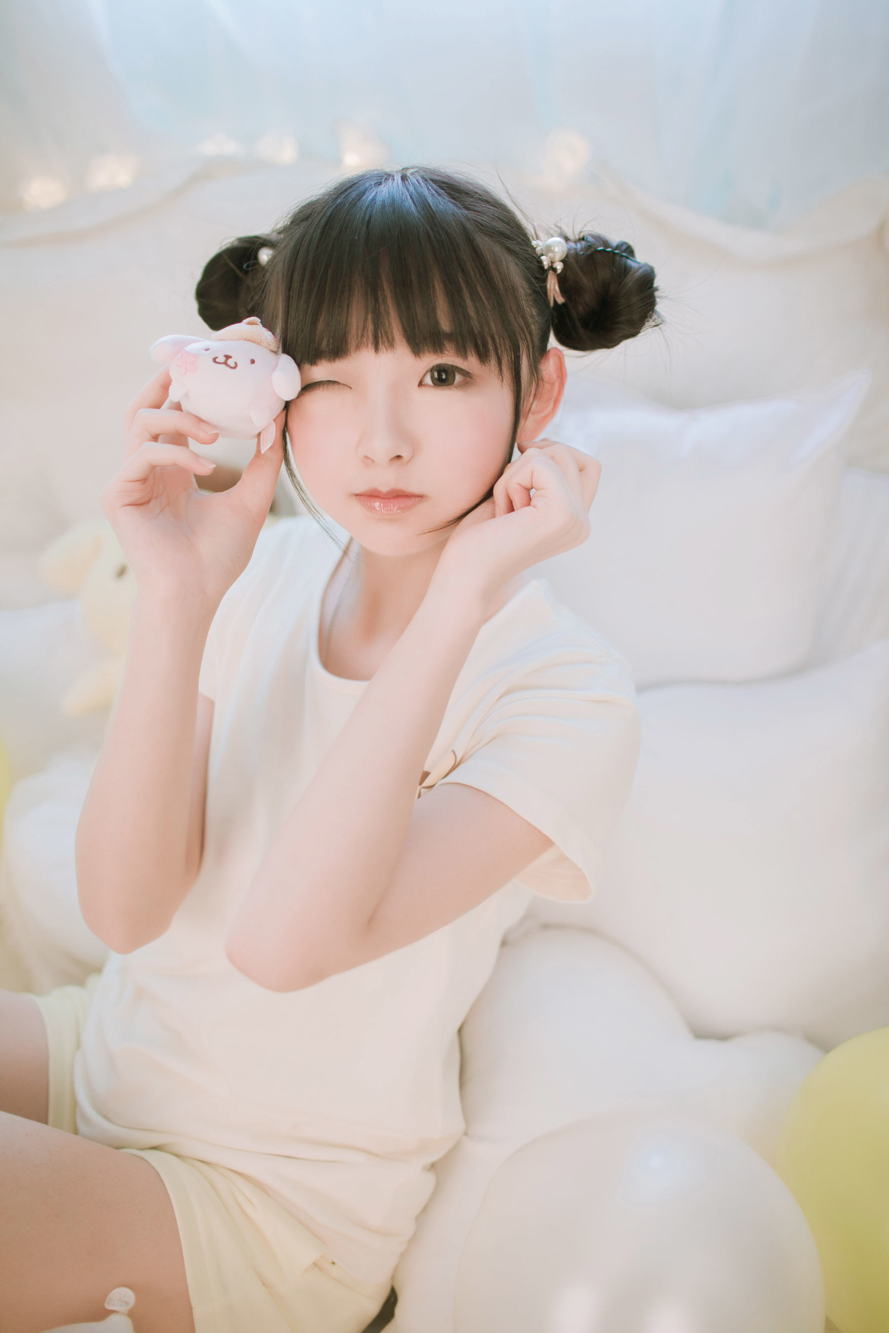 [网络美女] -樱群- 布丁狗高清手机美女壁纸3P