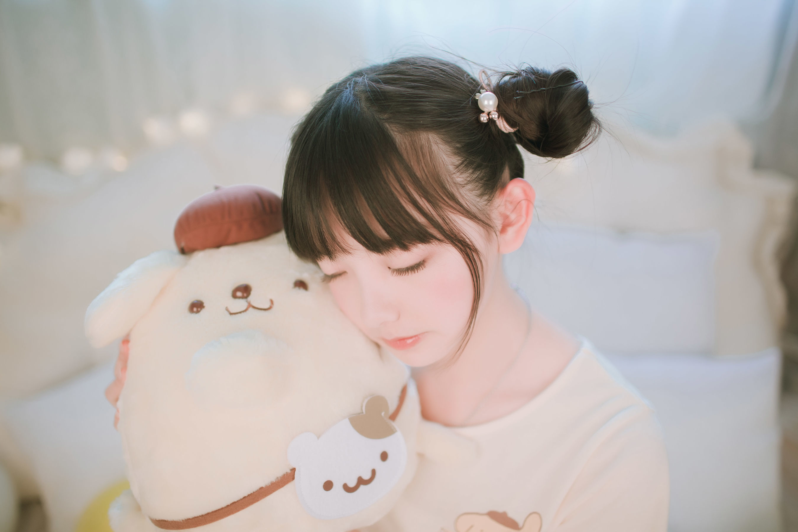 [网络美女] -樱群- 布丁狗高清手机美女壁纸8P