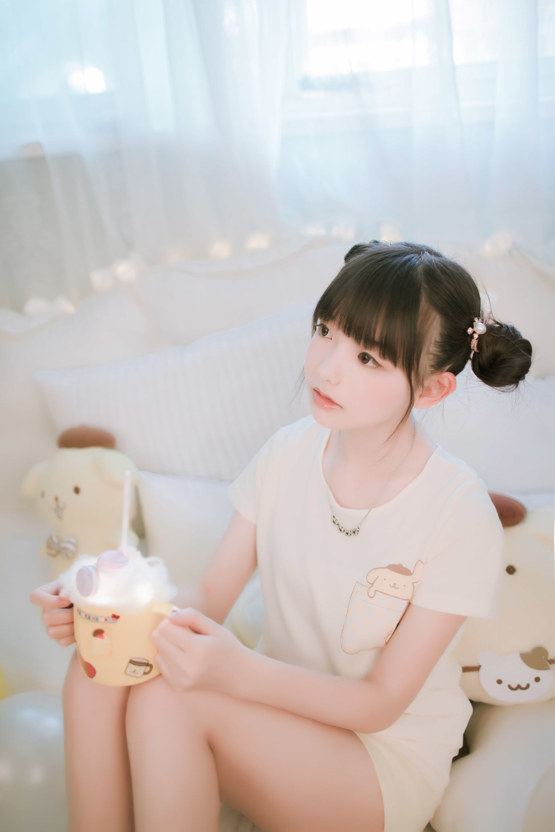 [网络美女] -樱群- 布丁狗高清手机美女壁纸17P