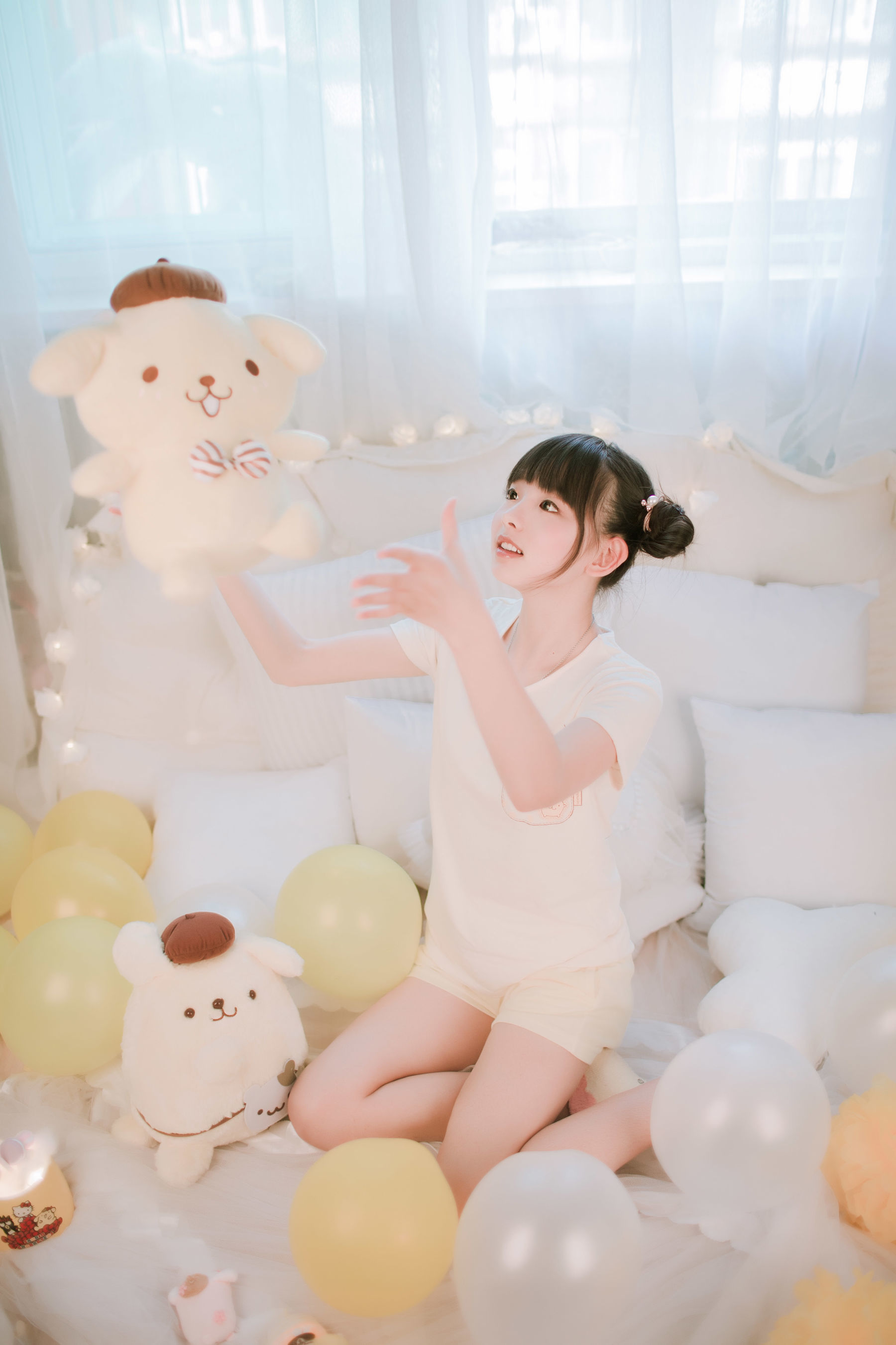 [网络美女] -樱群- 布丁狗高清手机美女壁纸20P