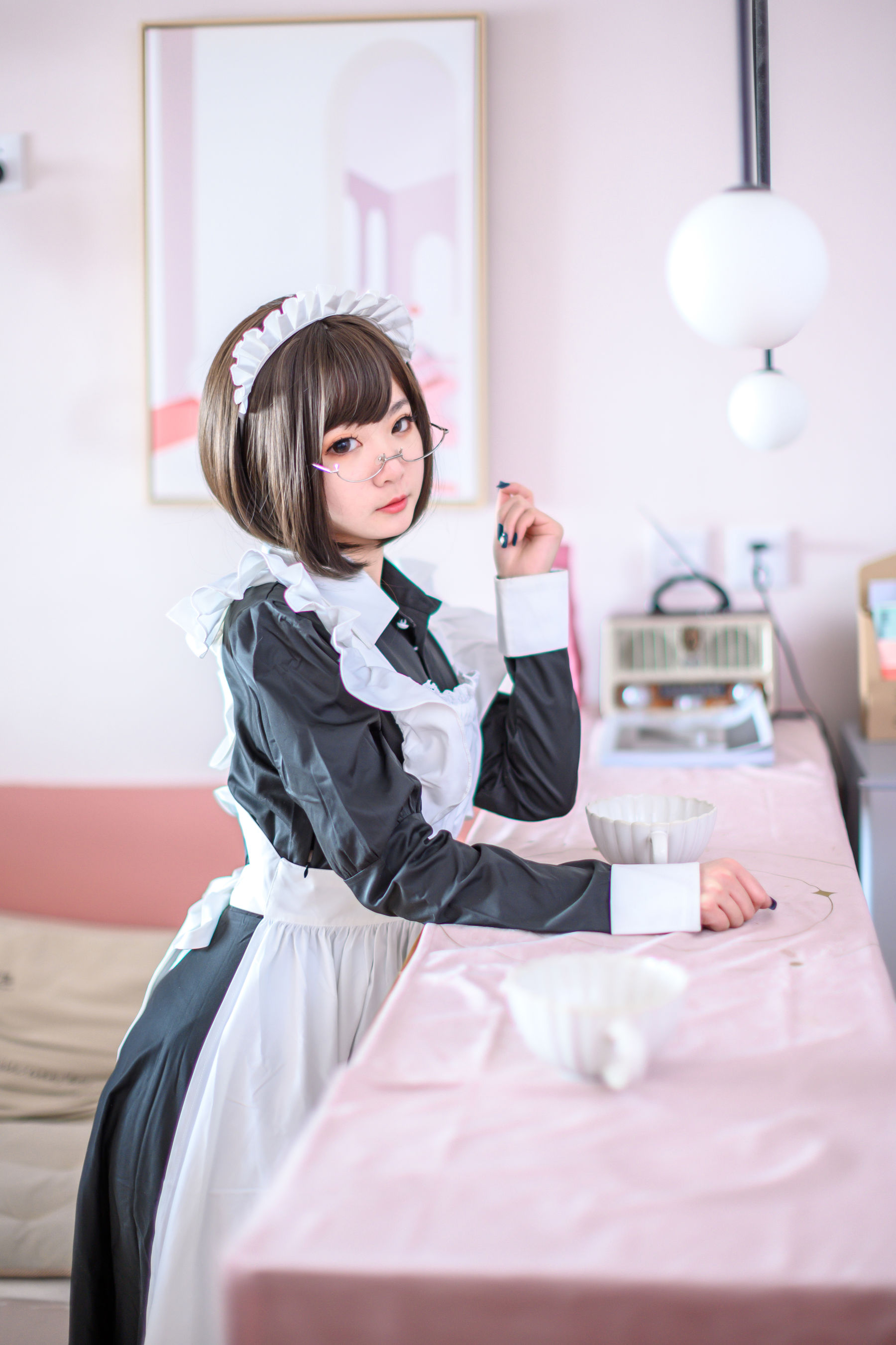[网络美女] 是青水 女仆 高清手机美女壁纸
