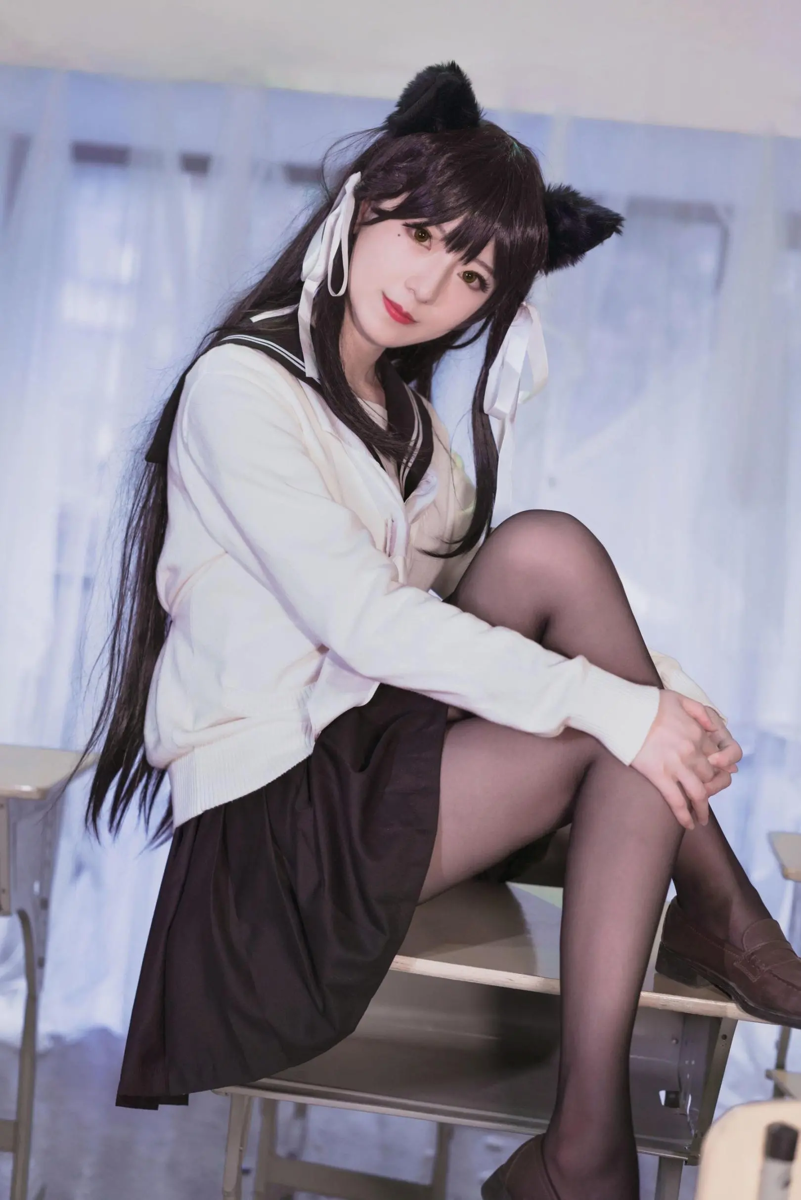 弥音音ww 爱宕校服高清写真6P