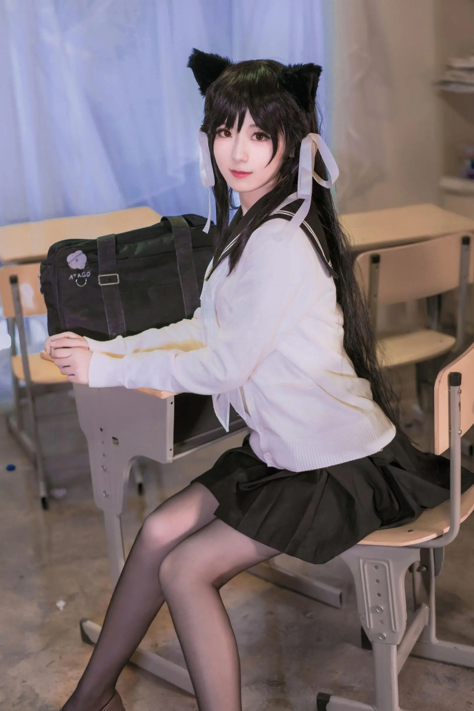 弥音音ww 爱宕校服高清写真1P