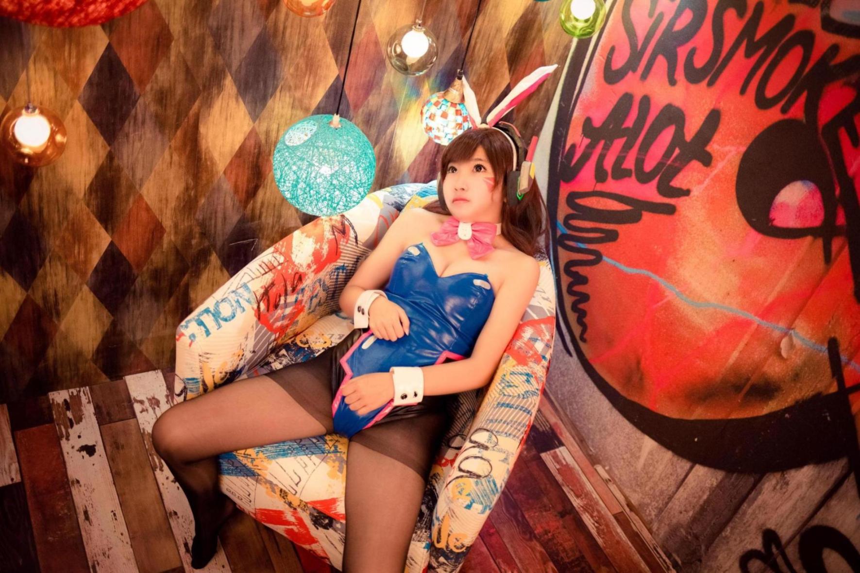 [波萝社] 蜜嘟喵 DVA兔女郎 高清手机美女壁纸