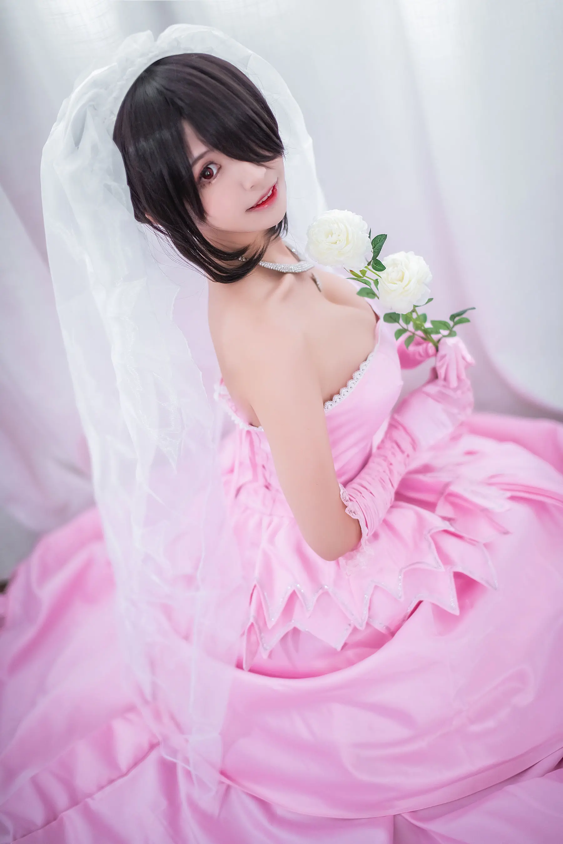 鳗鱼霏儿 狂三系列 婚纱高清写真2P
