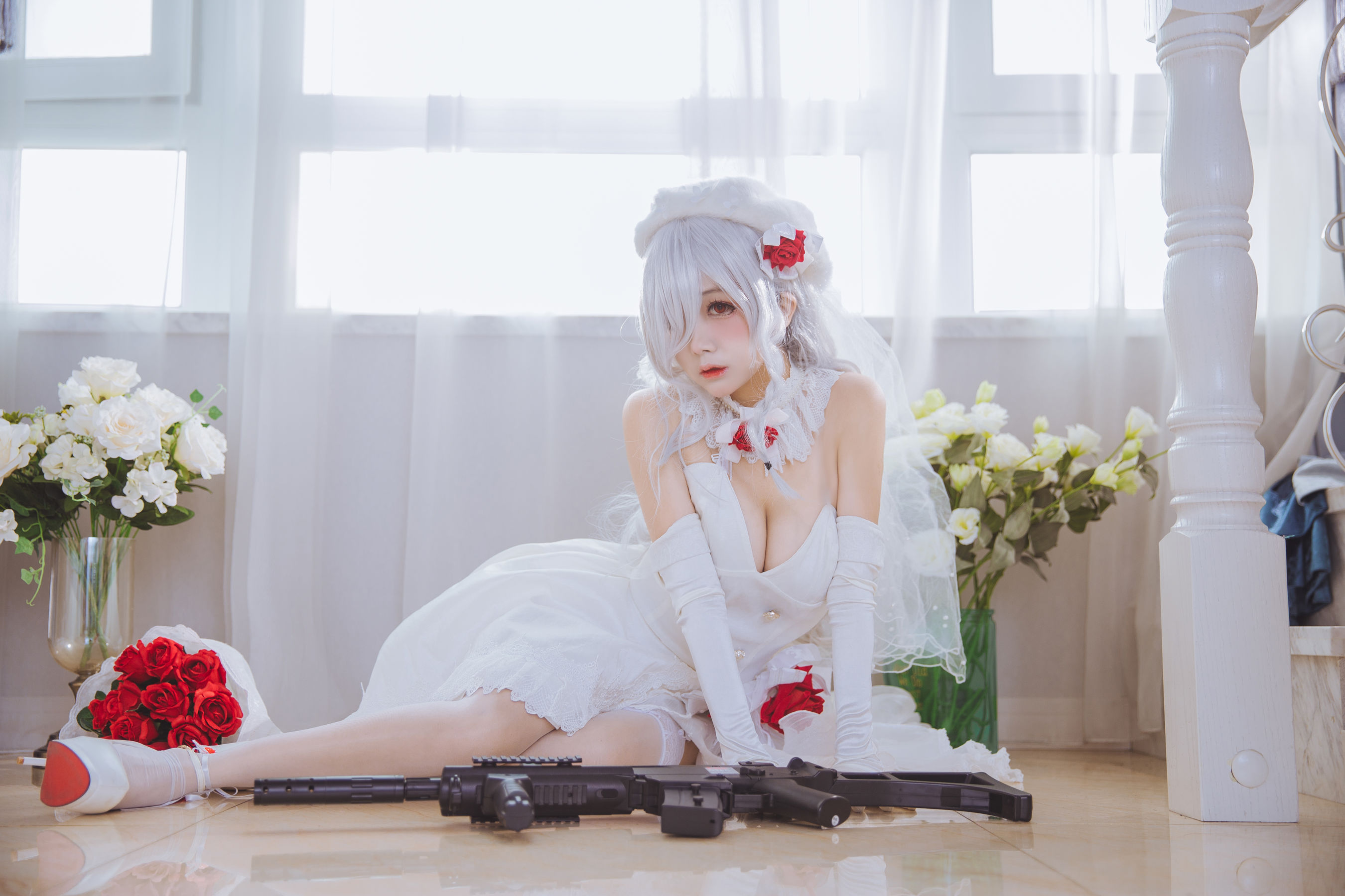 [网络美女] 日奈娇 g36c 礼服高清手机美女壁纸17P