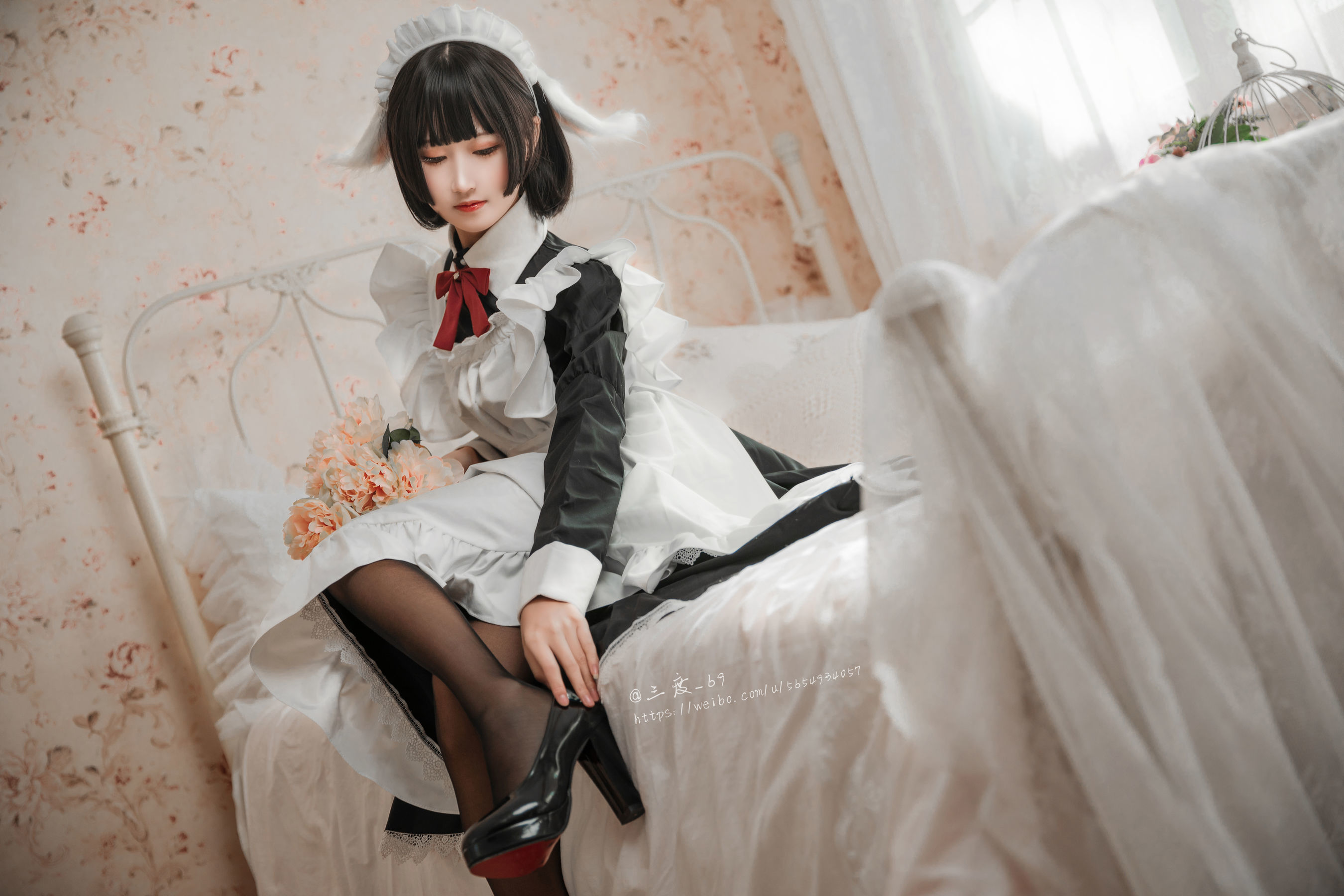[网络美女] 三度_69 兔耳女仆 高清手机美女壁纸