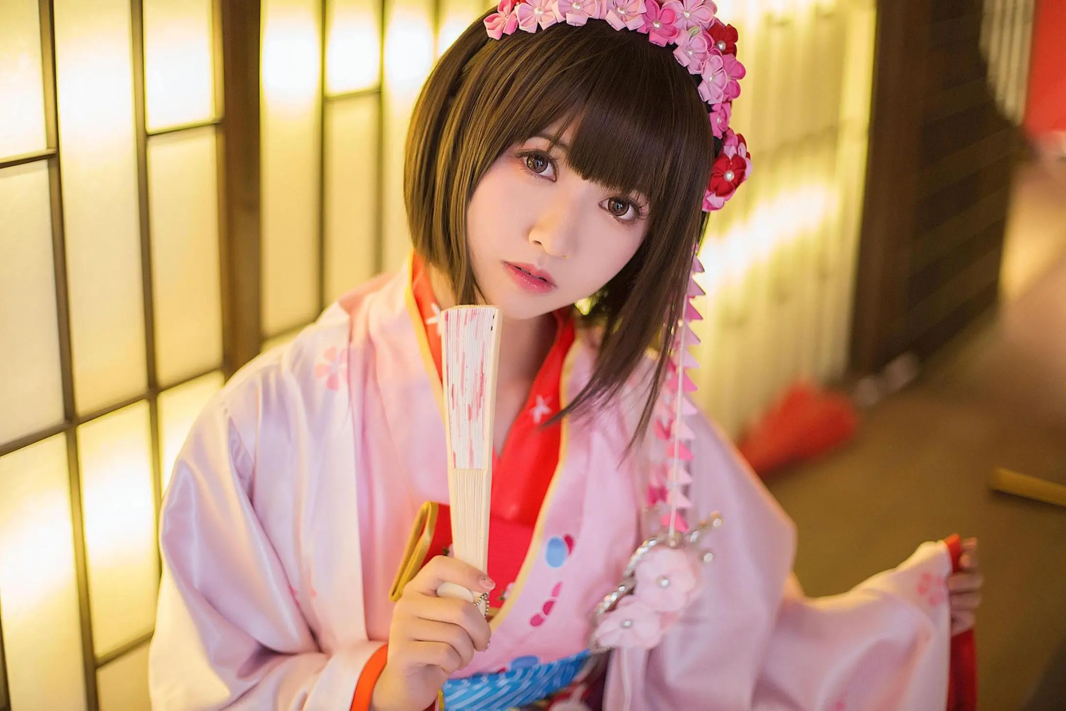 鳗鱼霏儿 圣人惠 和服高清写真4P