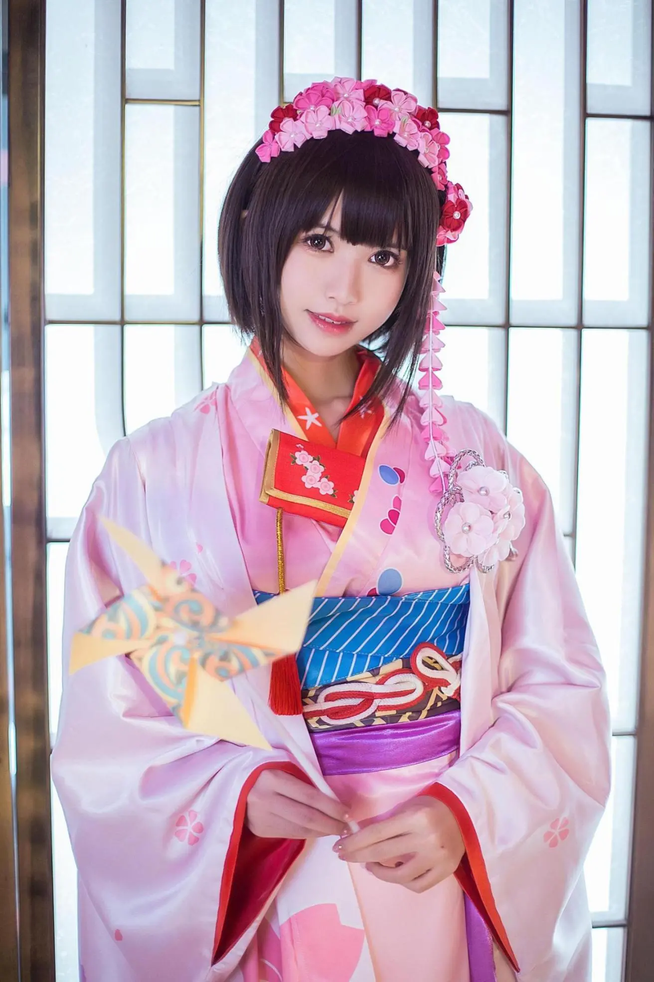 鳗鱼霏儿 圣人惠 和服高清写真6P