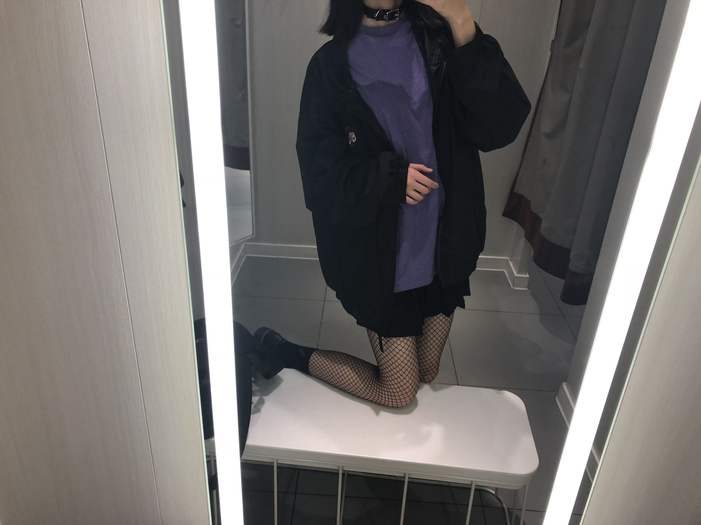 [网络美女] 眼酱大魔王w 试衣间 高清手机美女壁纸