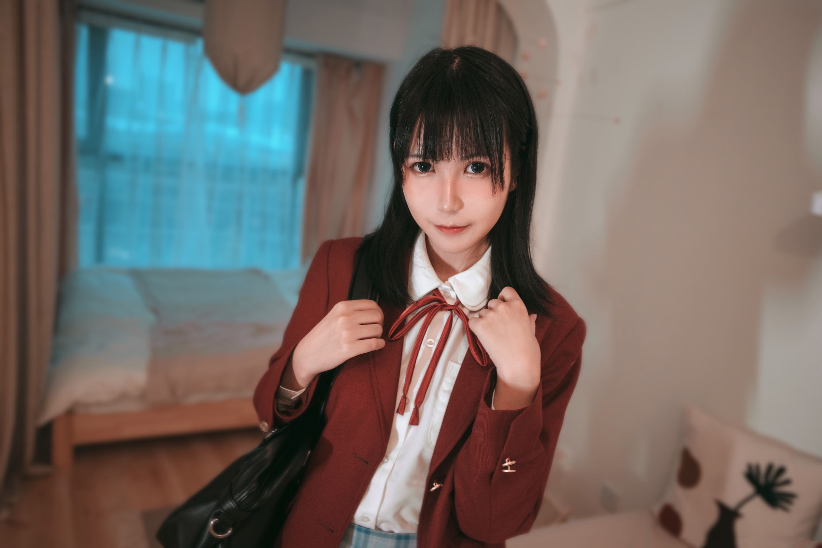 [网络美女] 逐月su 女儿的朋友高清手机美女壁纸3P