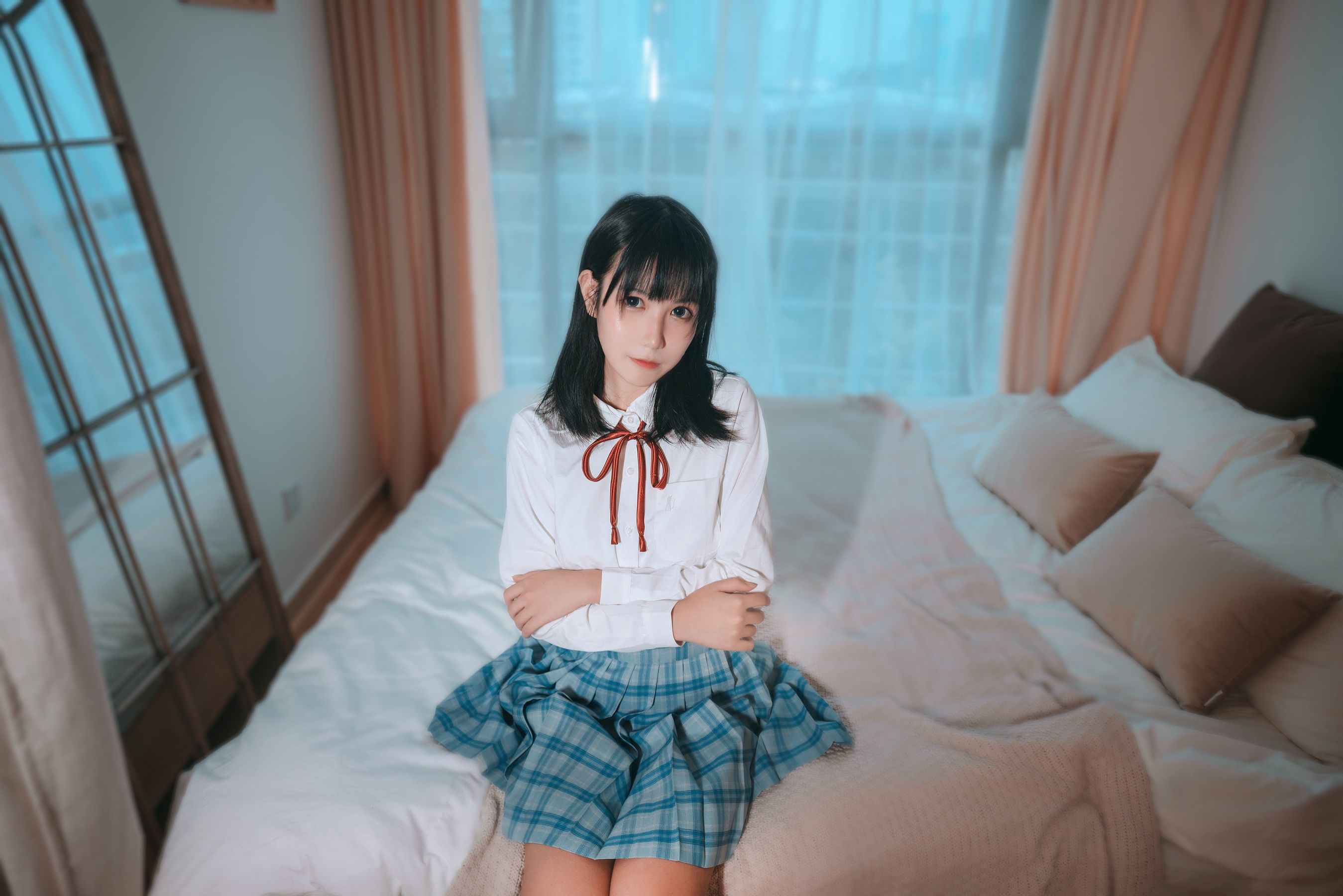 [网络美女] 逐月su 女儿的朋友高清手机美女壁纸2P