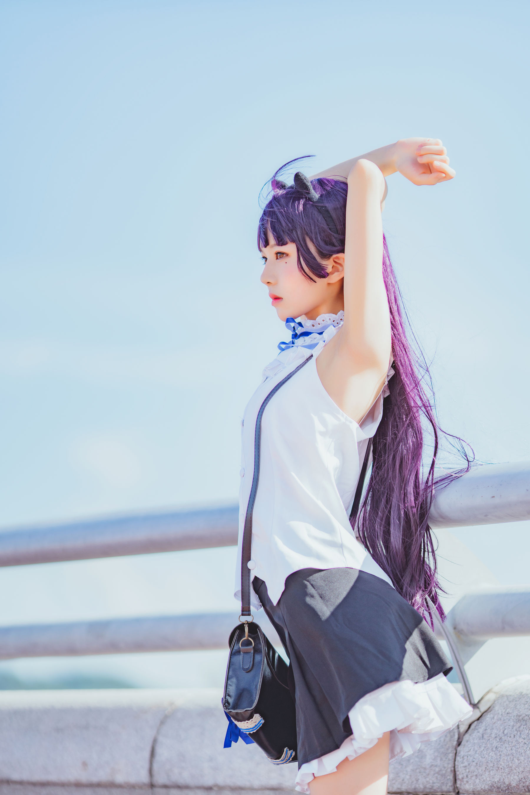 [网络美女] 桜桃喵 五更琉璃高清手机美女壁纸4P