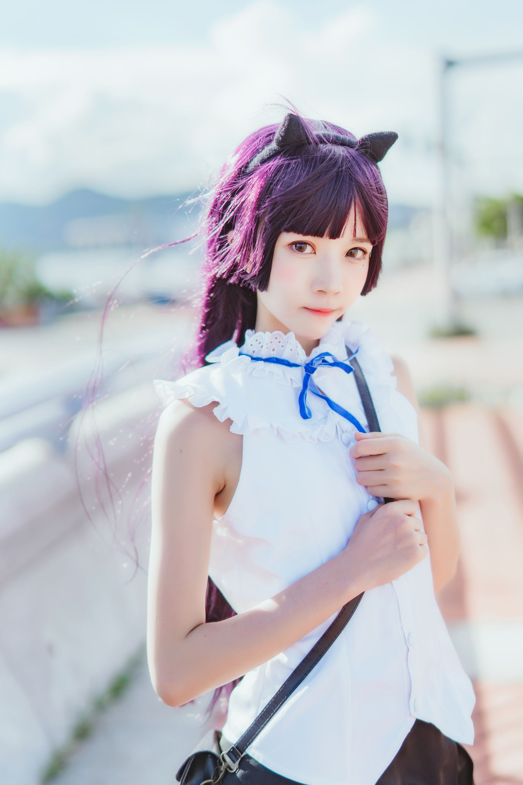 [网络美女] 桜桃喵 五更琉璃高清手机美女壁纸13P